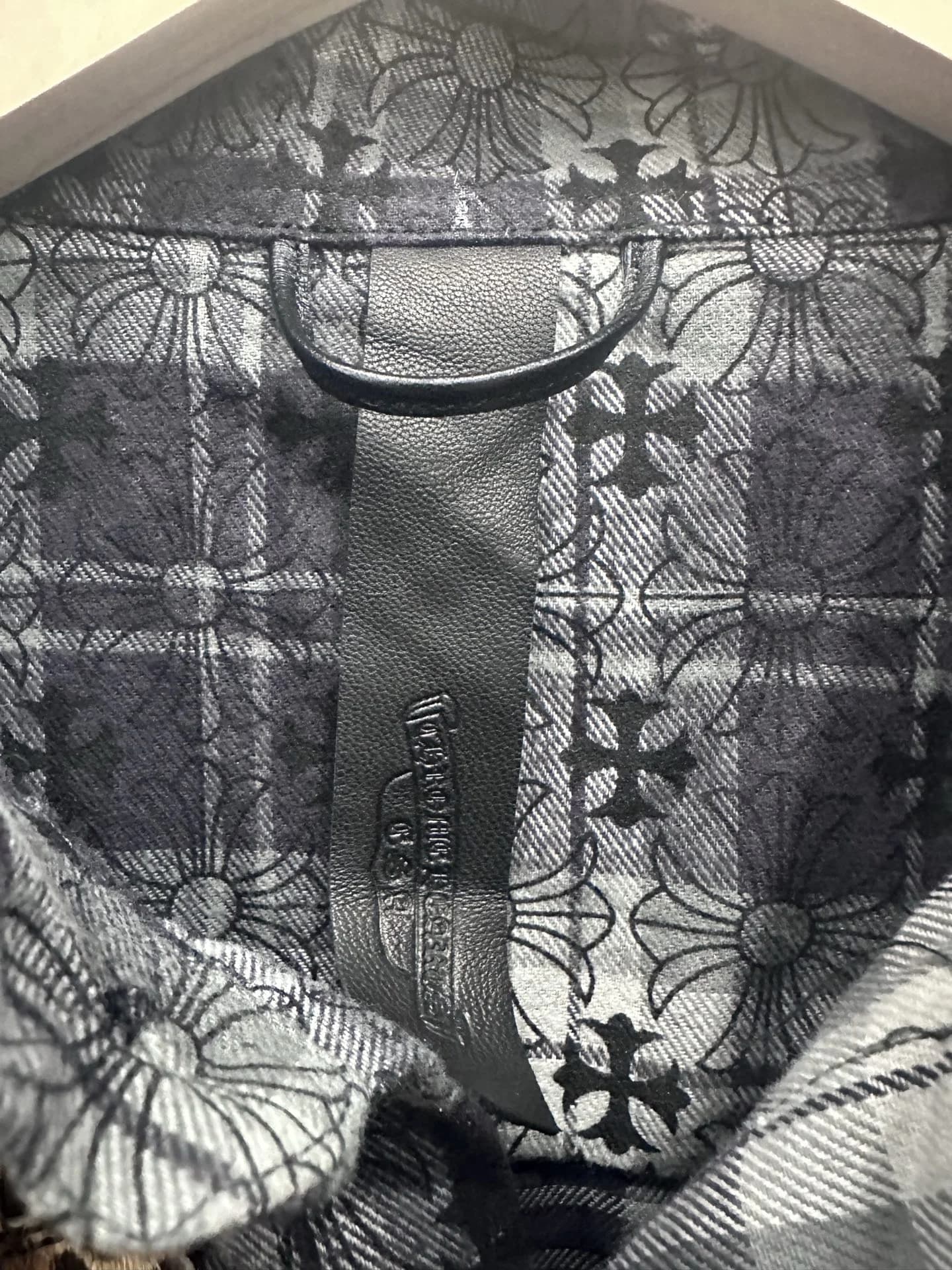 Chrome Hearts Рубашка в клетку
