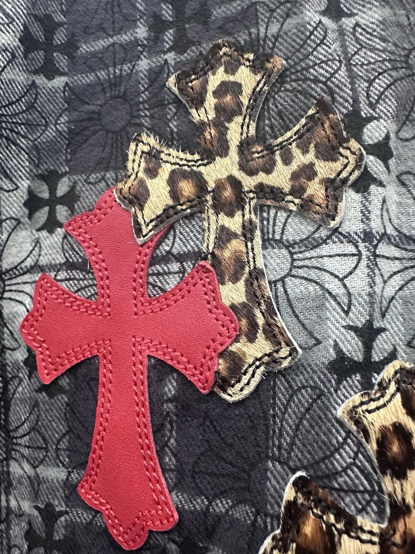 Chrome Hearts Рубашка в клетку