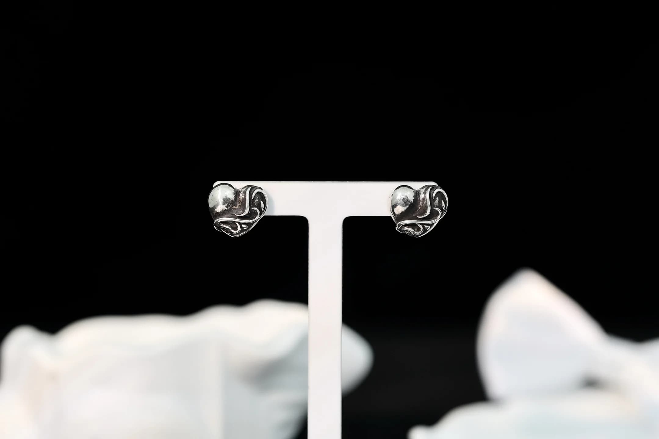 Серьги Chrome Hearts