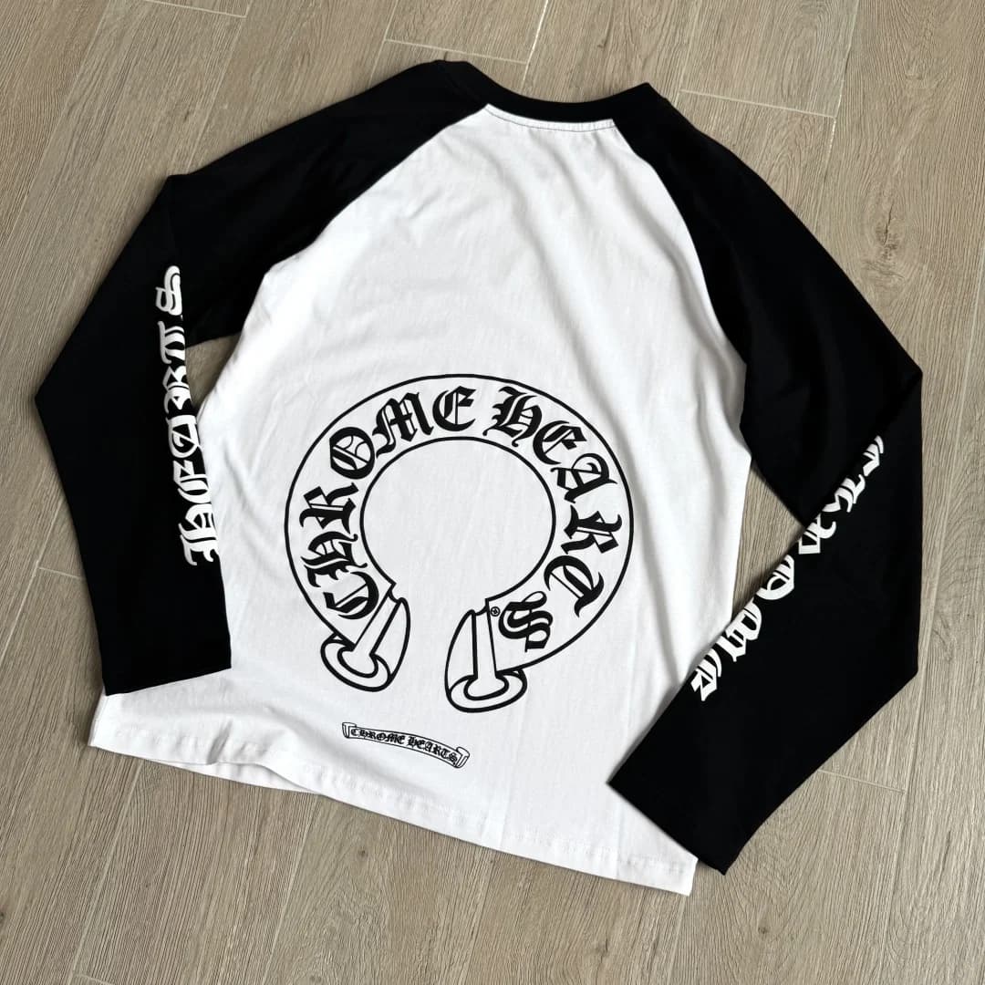 Лонгслив Chrome Hearts, вид сзади под углом