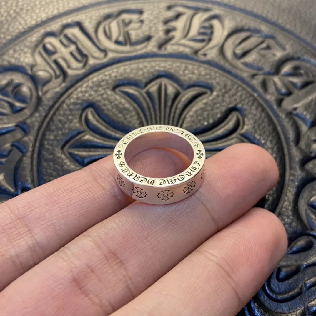 Fuck you Кольцо Chrome Hearts