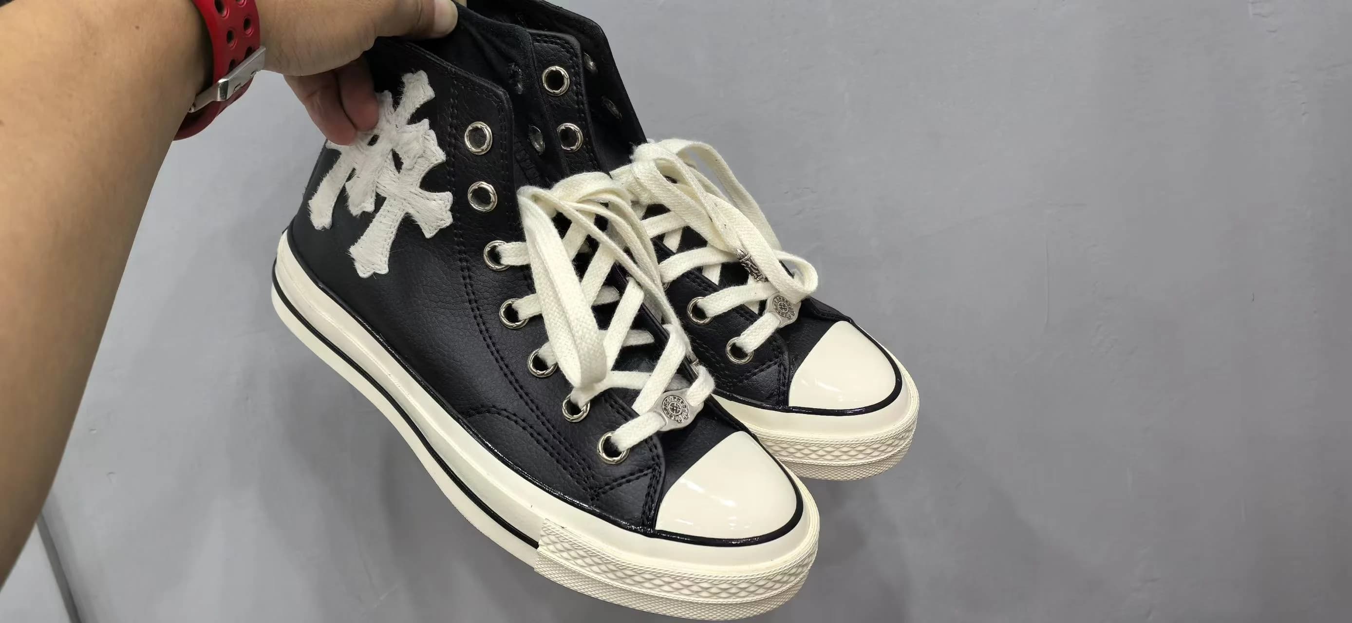Кеды Chrome Hearts x Converse