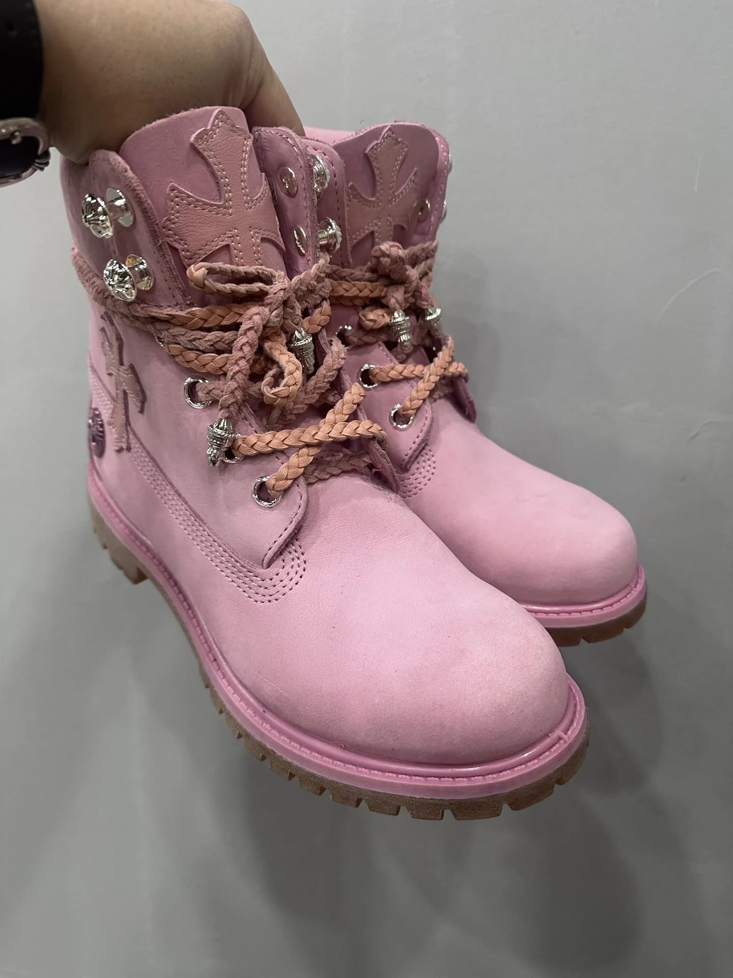 Ботинки Chrome Hearts x Timberland