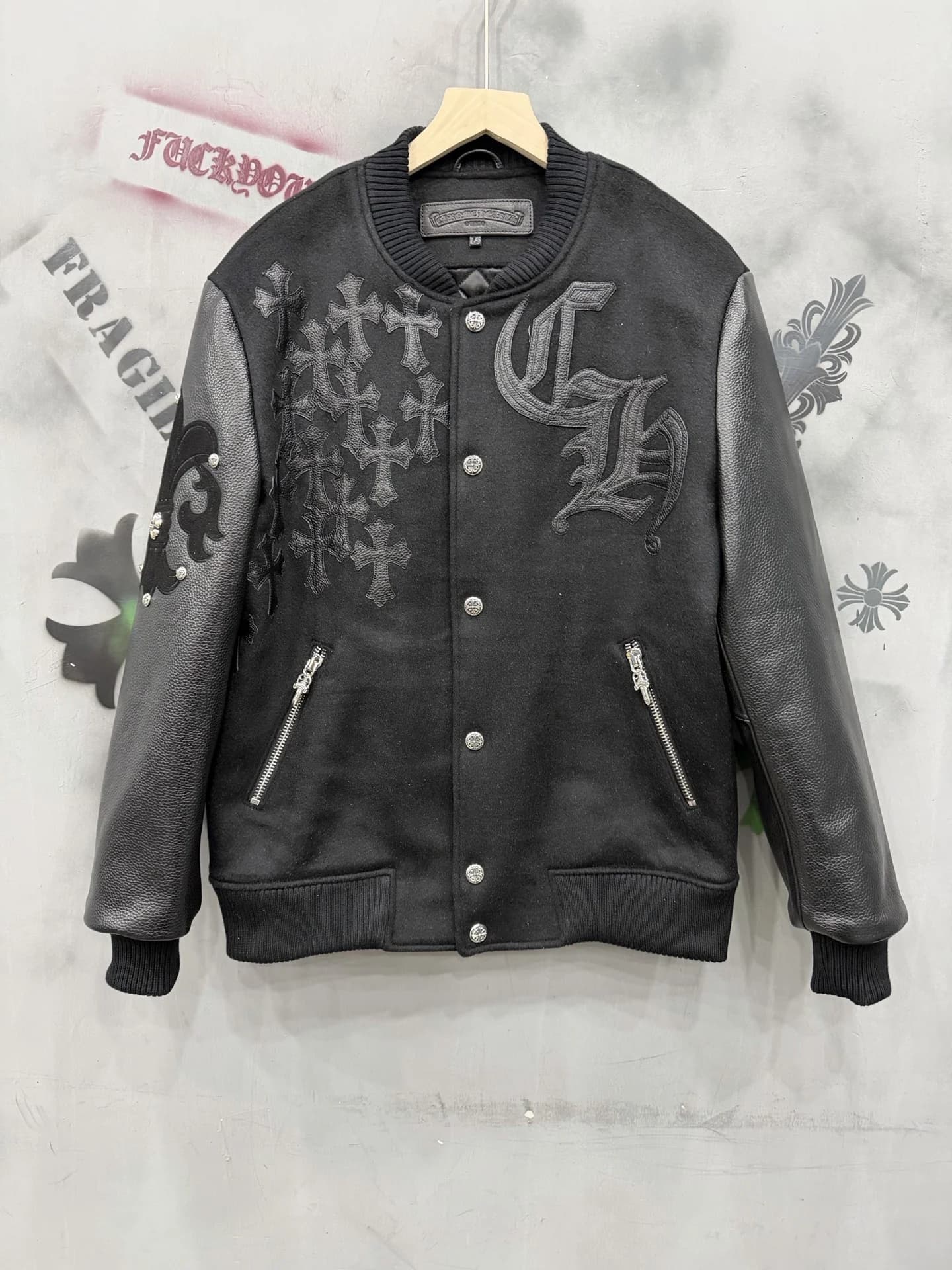 Бомбер Chrome Hearts