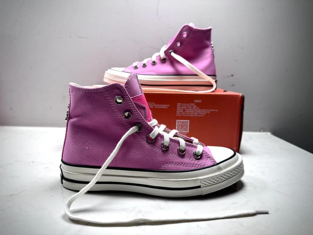 Chrome Hearts x Converse Chuck 70 Высокие кеды