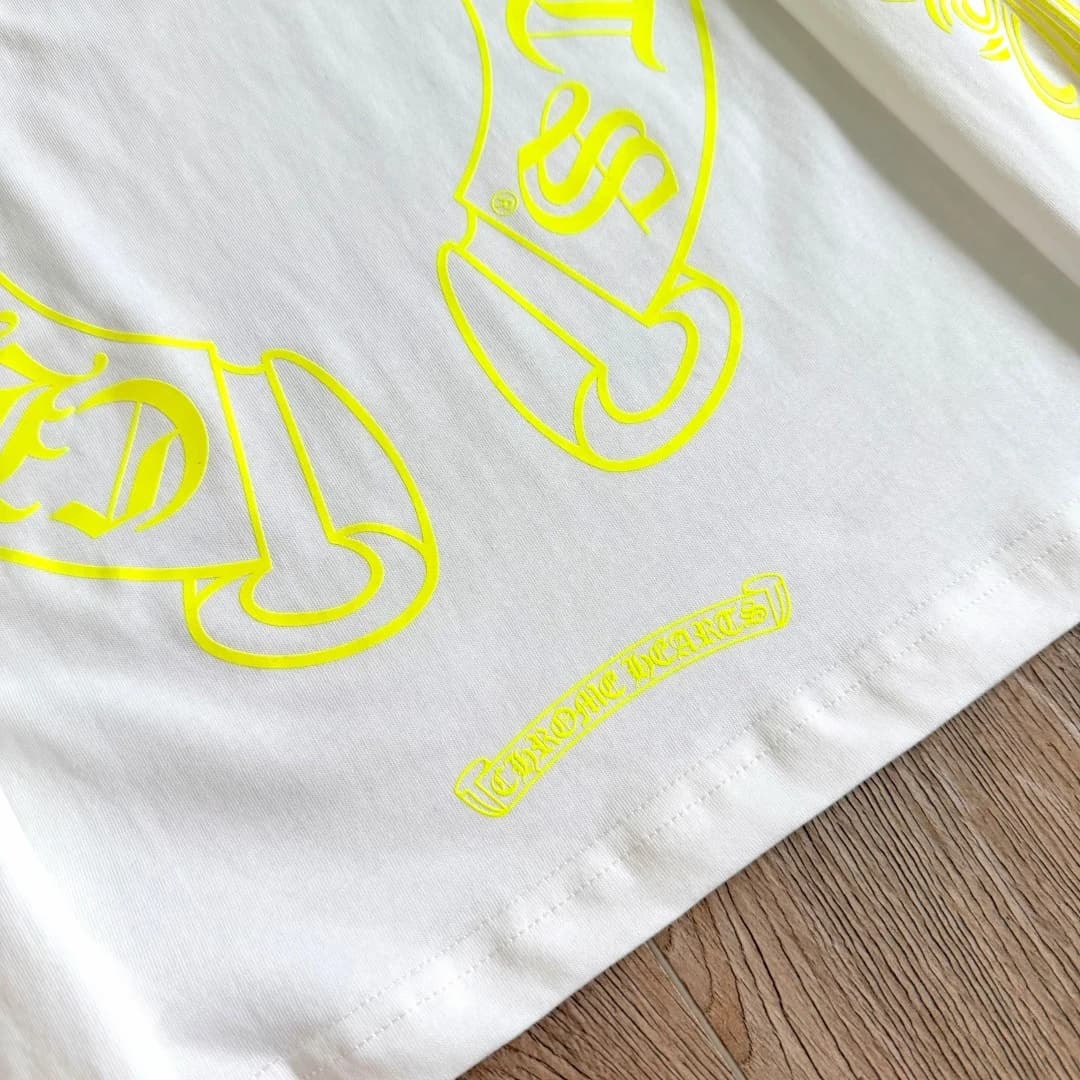 Нижняя часть лонгслива Chrome Hearts с принтом