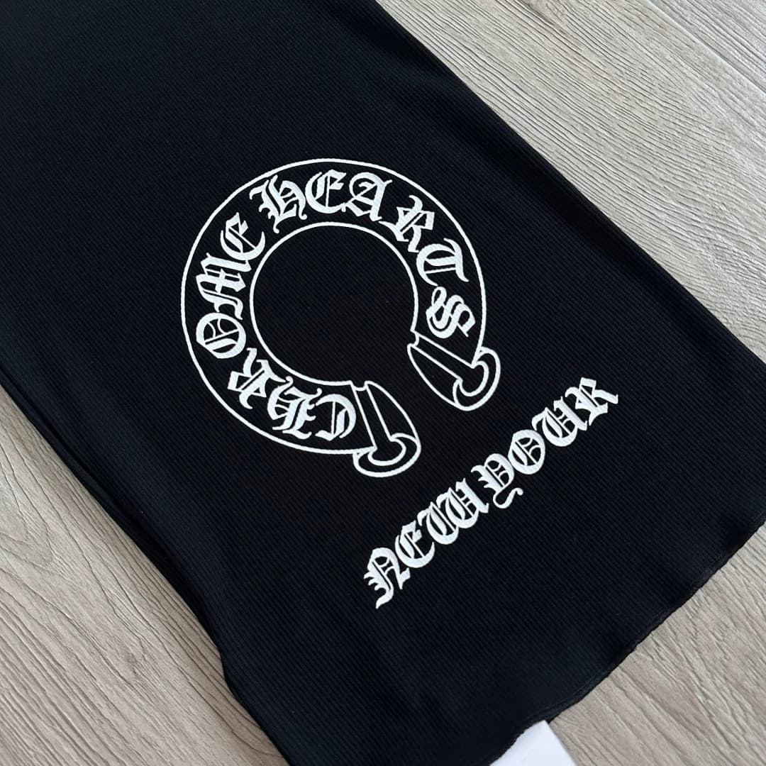 Нижняя часть спинки майки Chrome Hearts с принтом New York