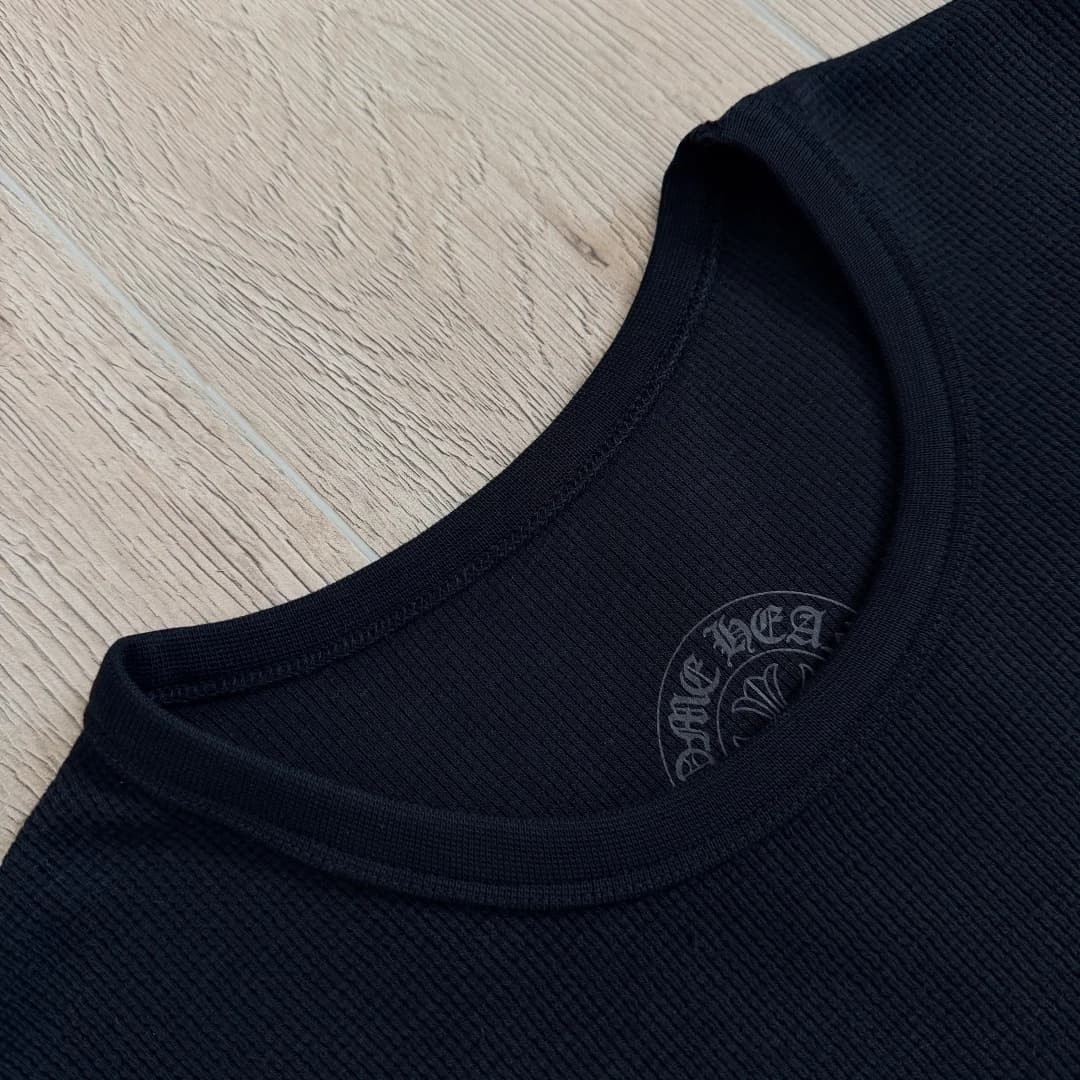 Круглый вырез горловины лонгслива Chrome Hearts