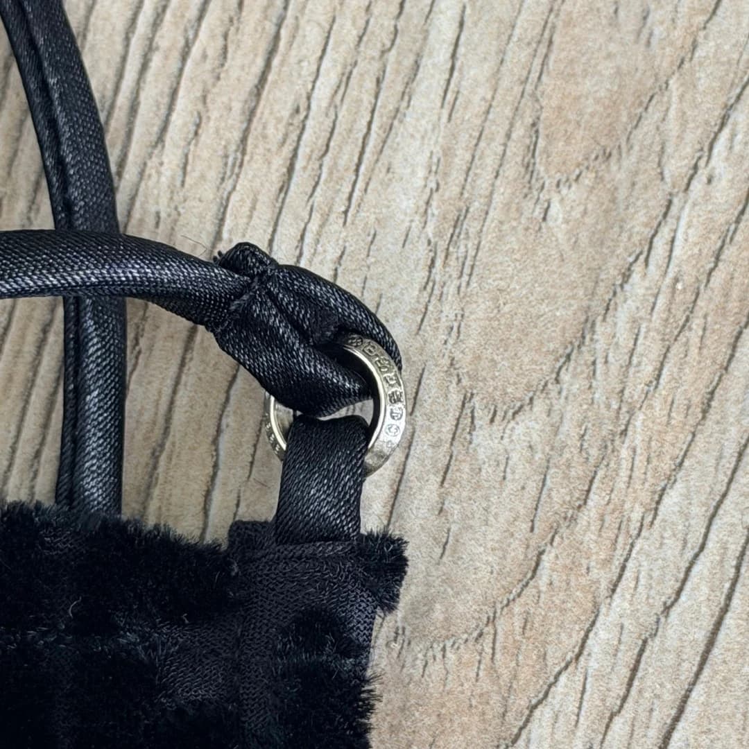 Серебряное кольцо 925 пробы на бретели топа Chrome Hearts