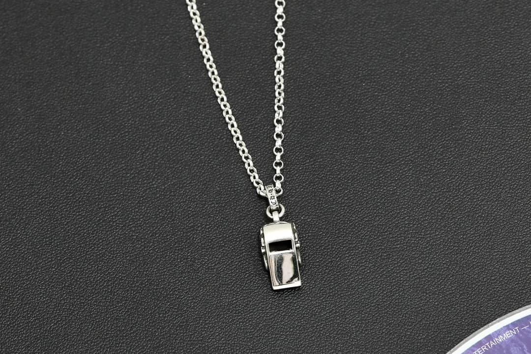 Серебристая подвеска-свисток Chrome Hearts Dagger