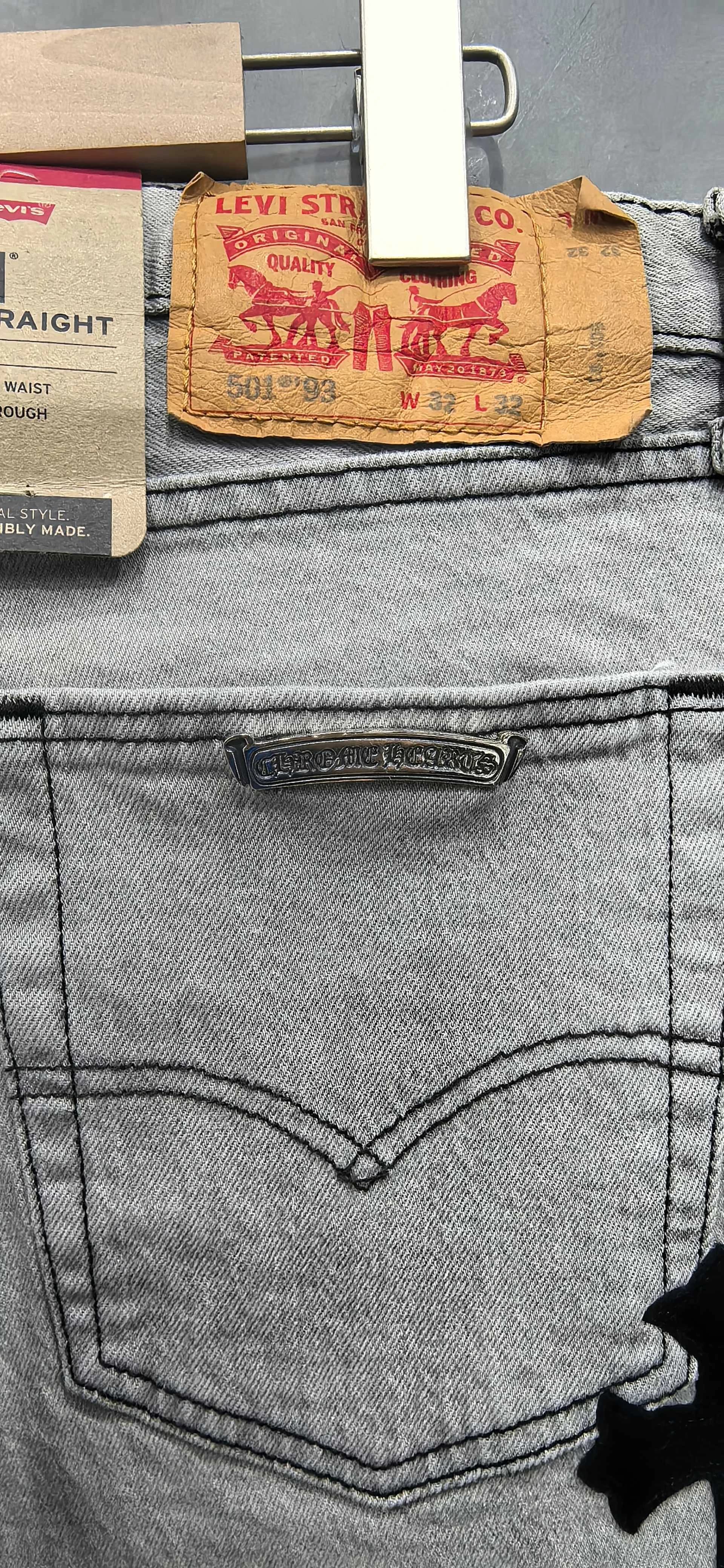 Chrome Hearts x Levi's 501 джинсы
