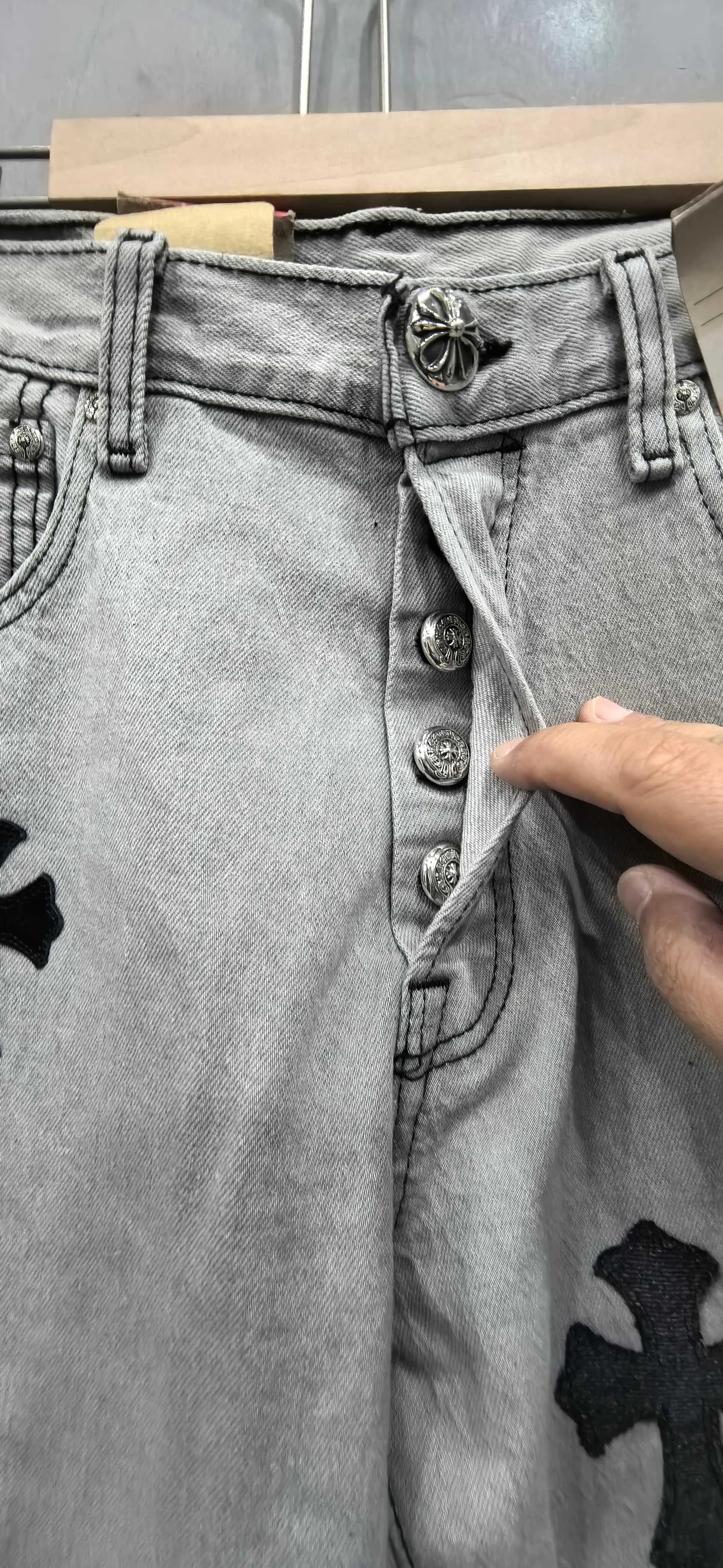 Chrome Hearts x Levi's 501 джинсы