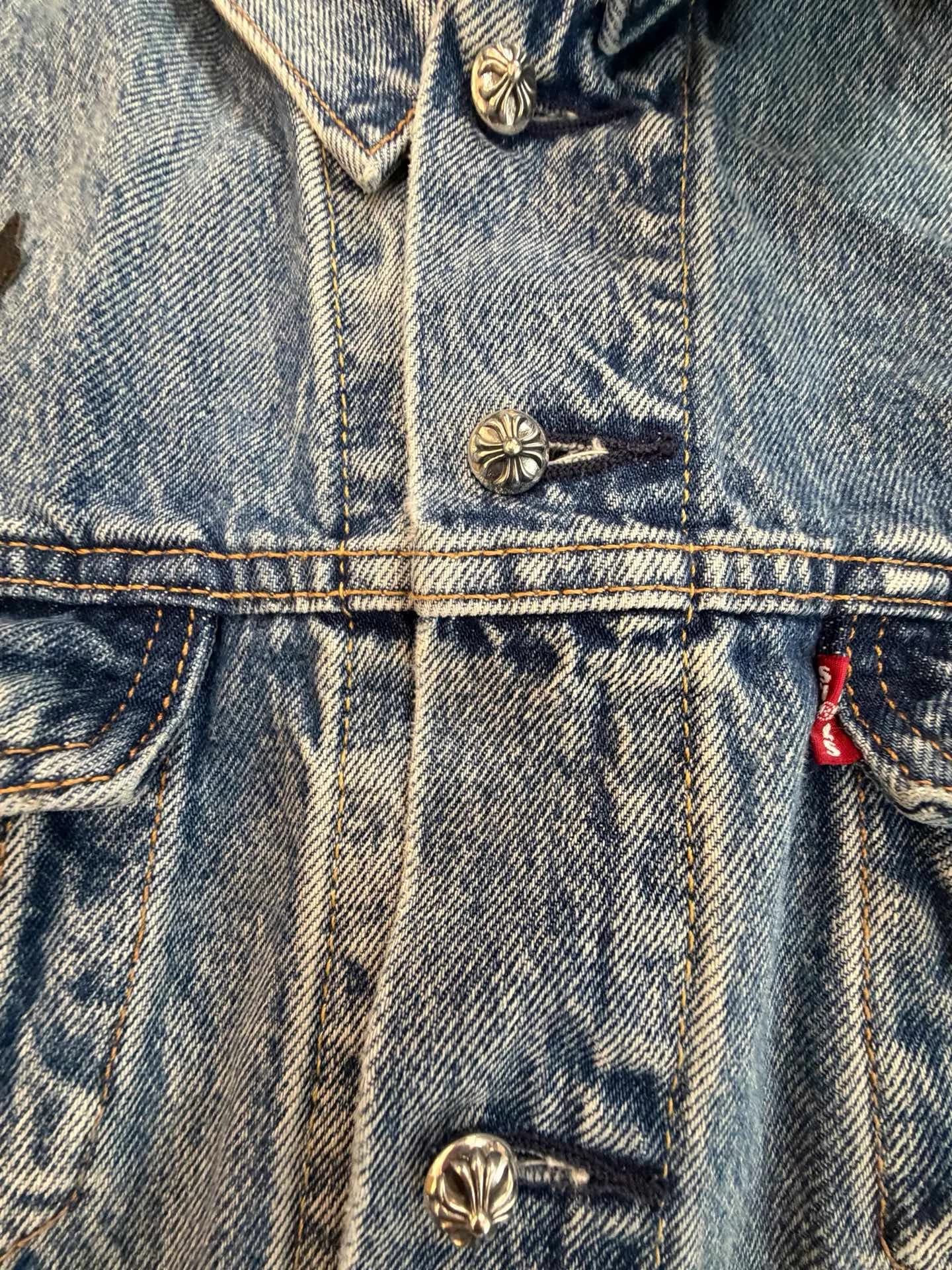 Chrome Hearts x Levi's Джинсовая куртка