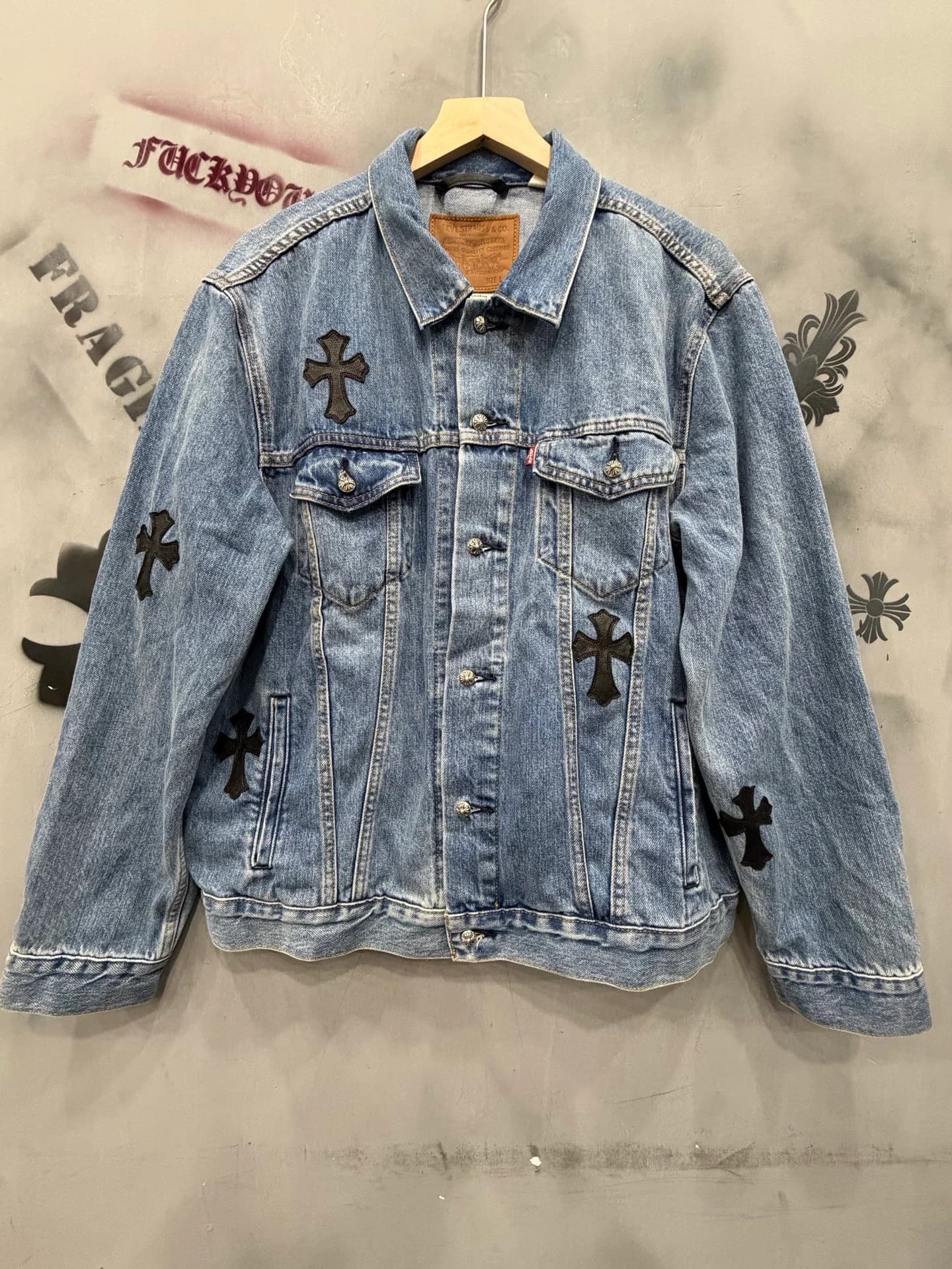 Chrome Hearts x Levi's Джинсовая куртка