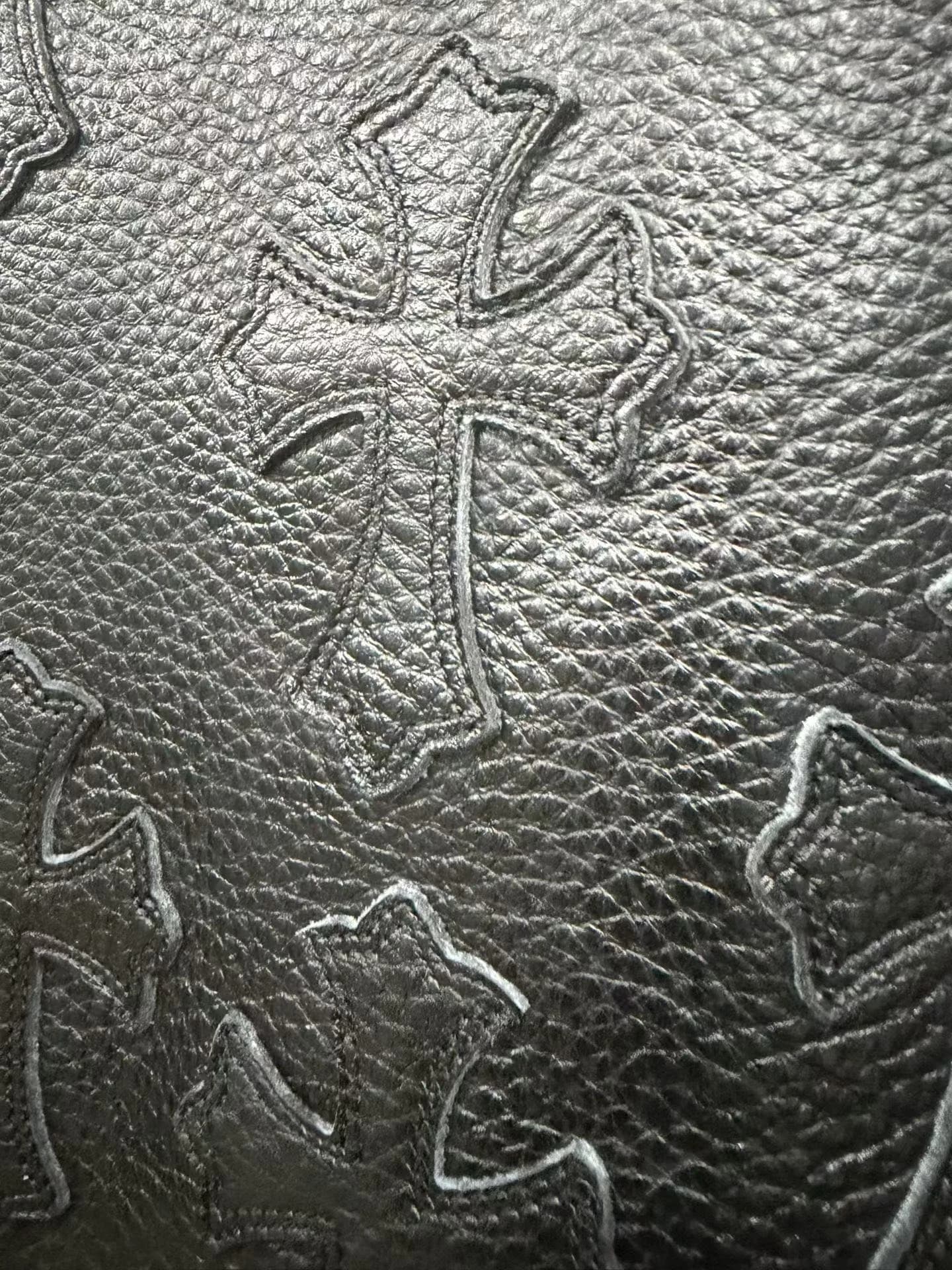 Chrome Hearts Кожаный жилет