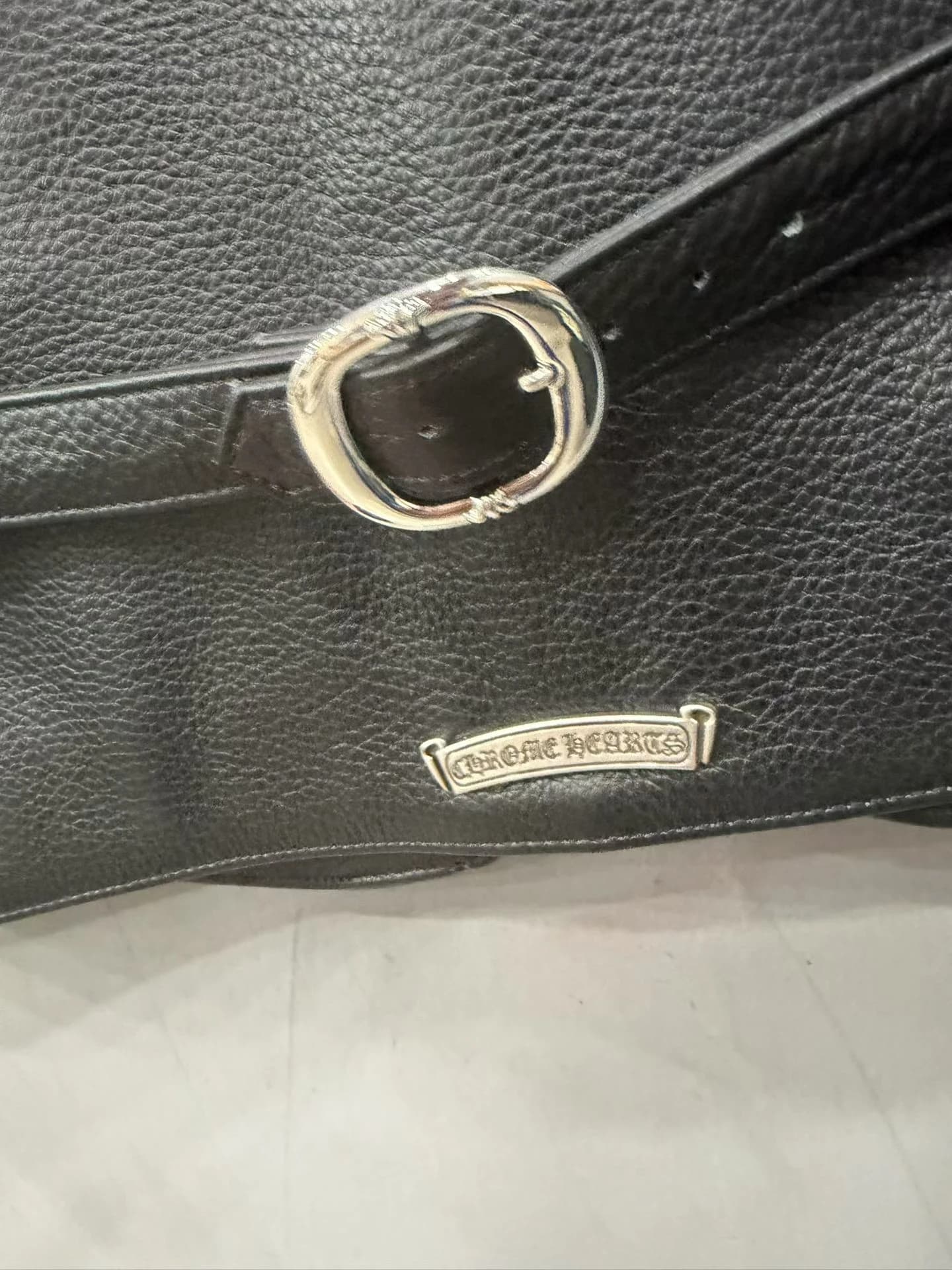 Chrome Hearts Кожаный жилет