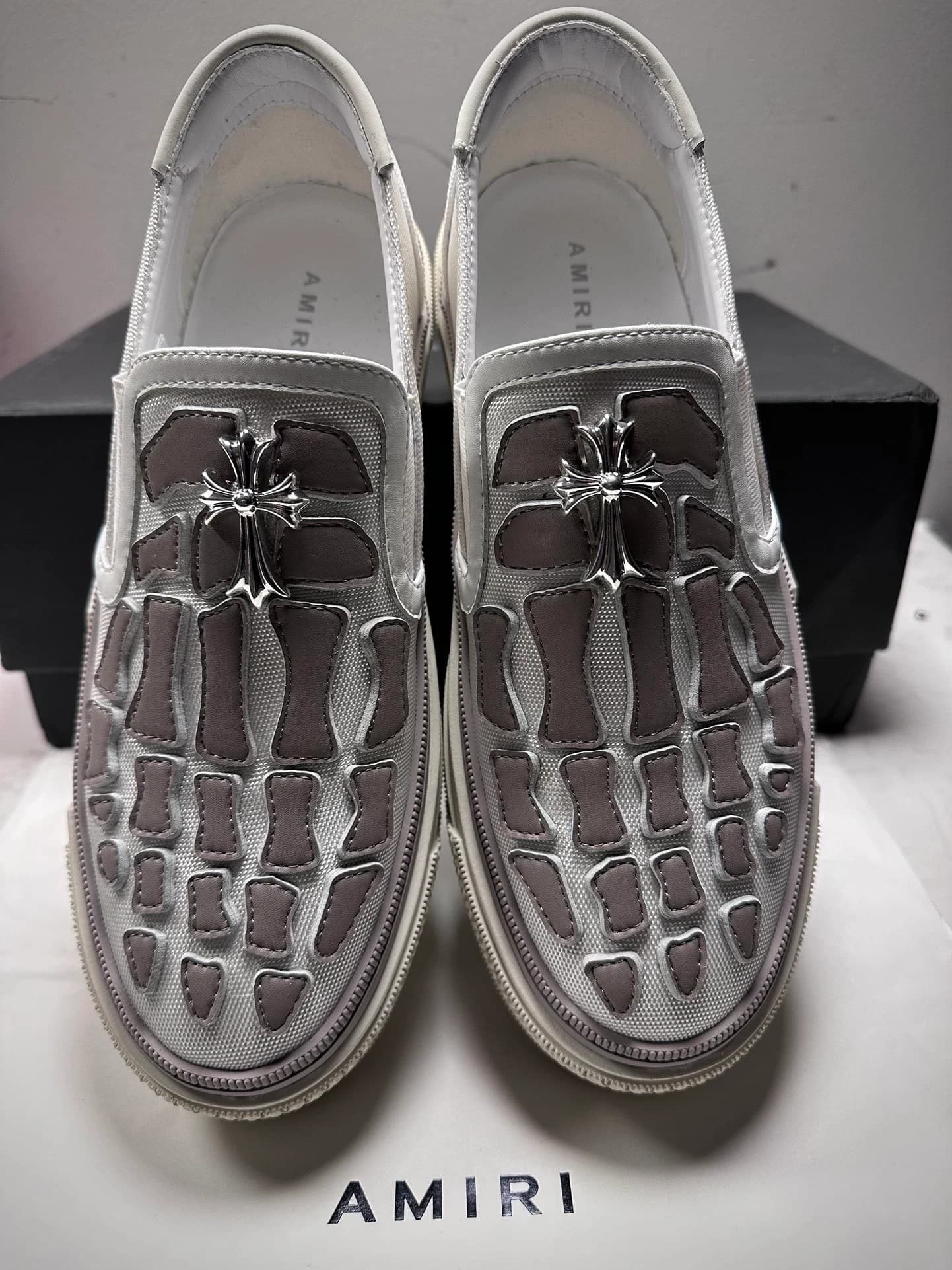 Chrome Hearts слипоны Chrome Hearts x Amiri Skel