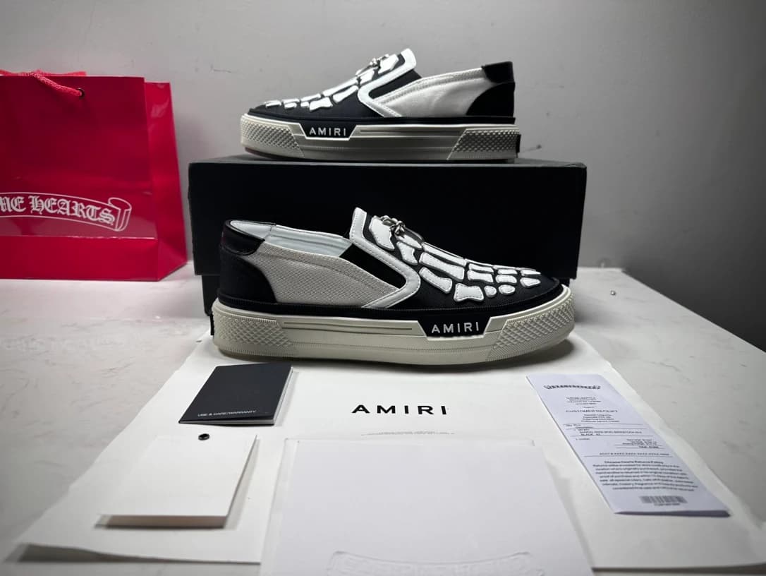 Chrome Hearts слипоны Chrome Hearts x Amiri Skel