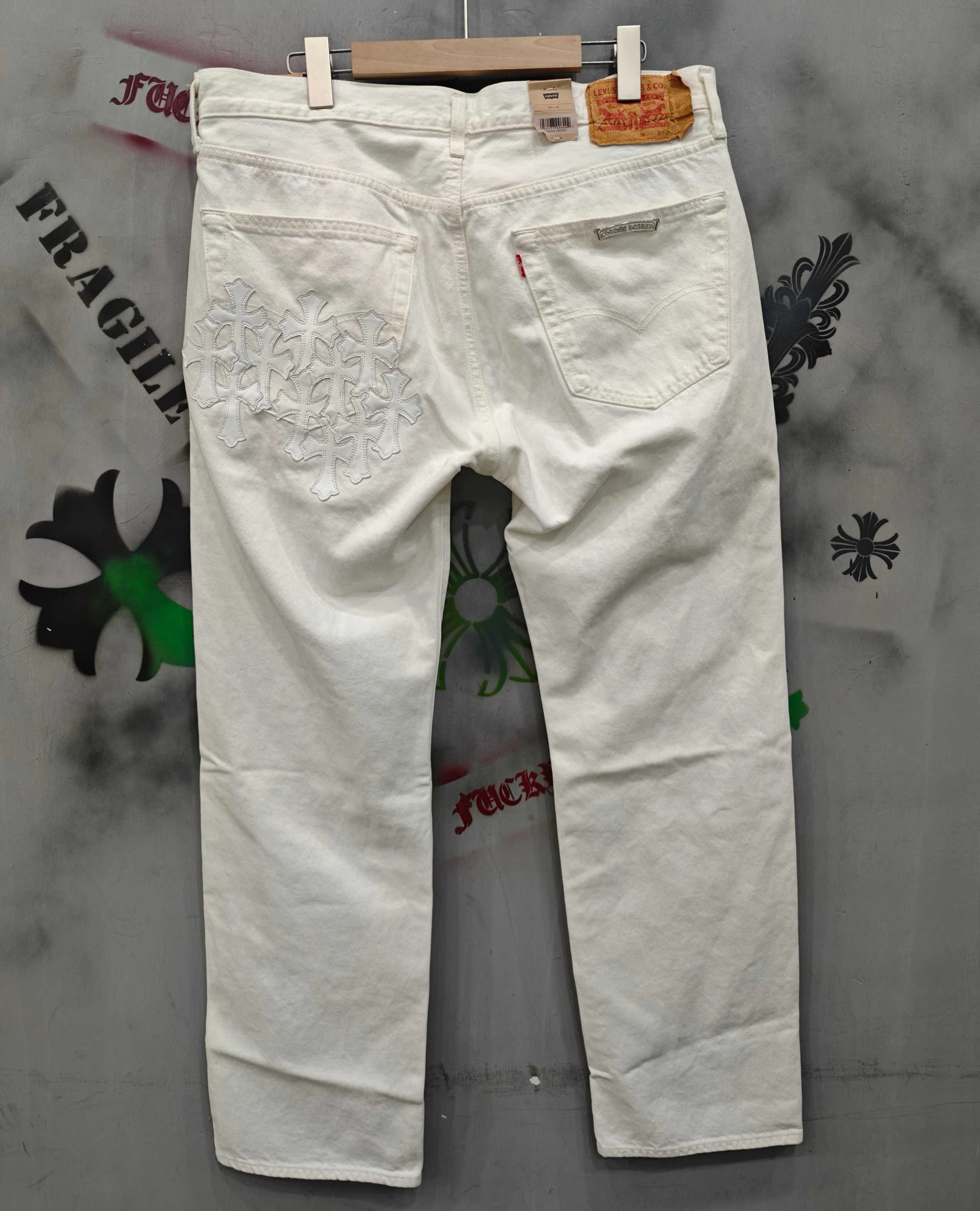 Джинсы Chrome Hearts x Levi's 501