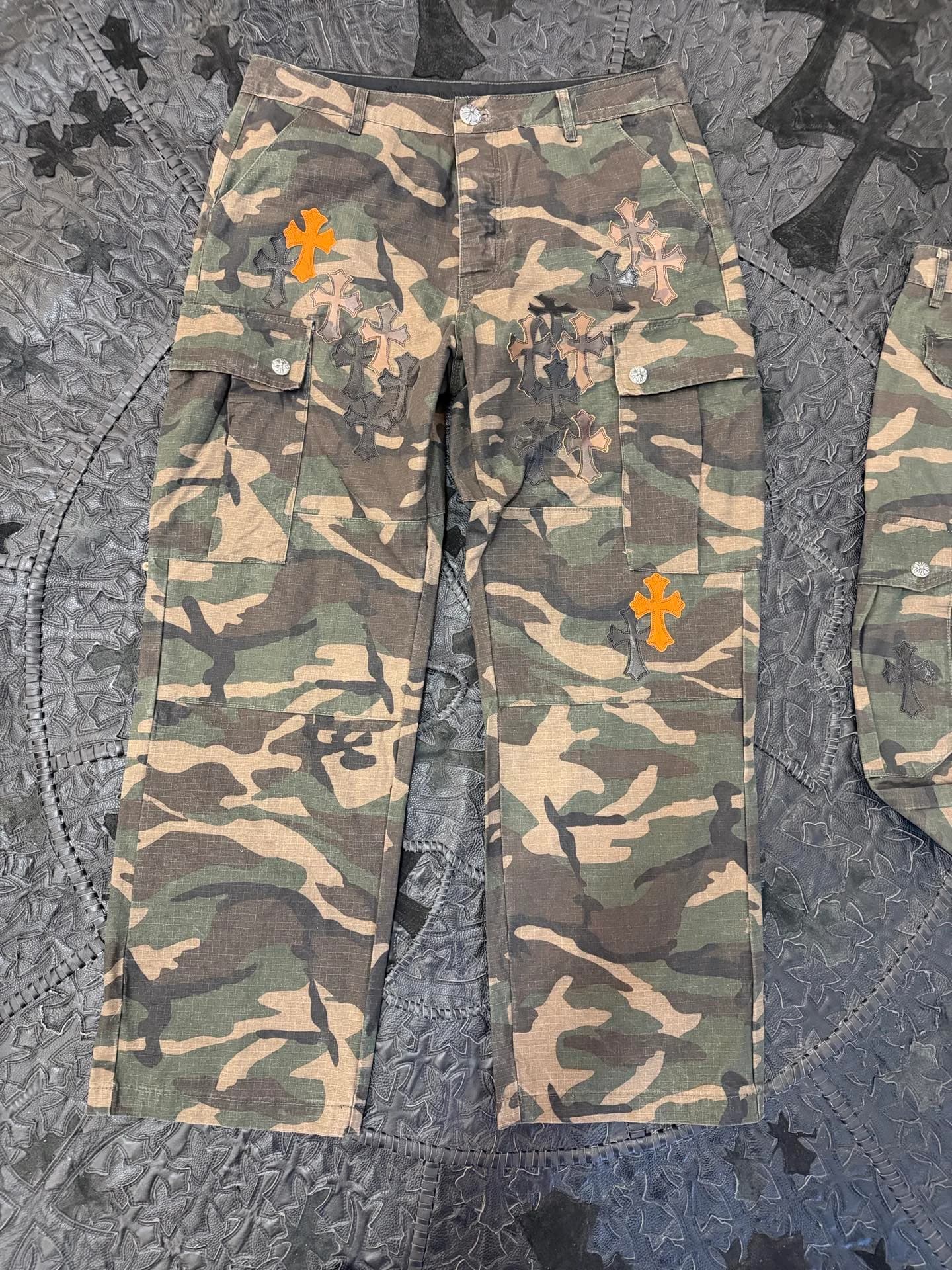 Chrome Hearts брюки-карго