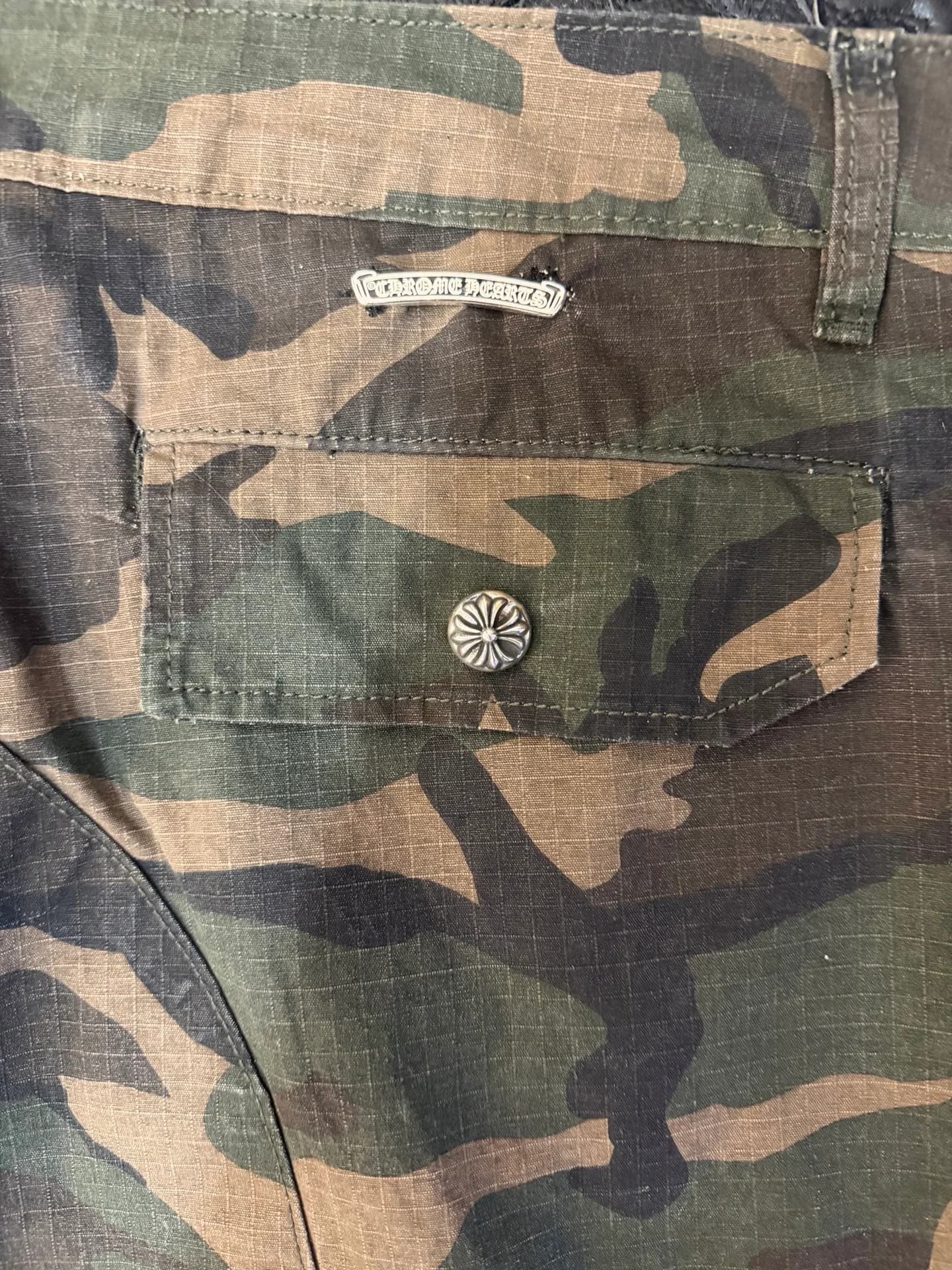 Chrome Hearts брюки-карго