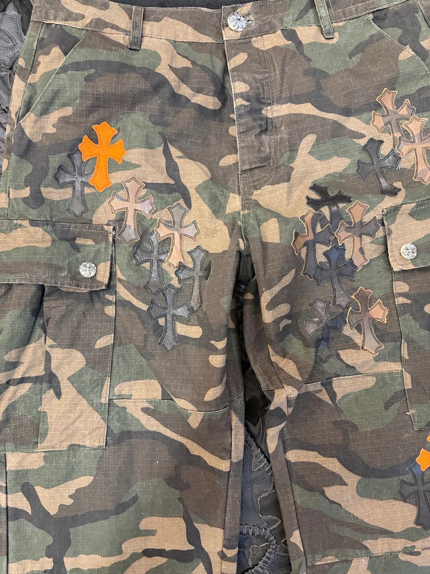 Chrome Hearts брюки-карго