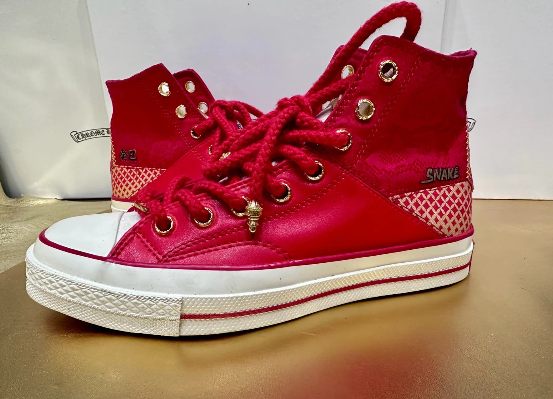 Кеды Chrome Hearts x Converse Chuck 70