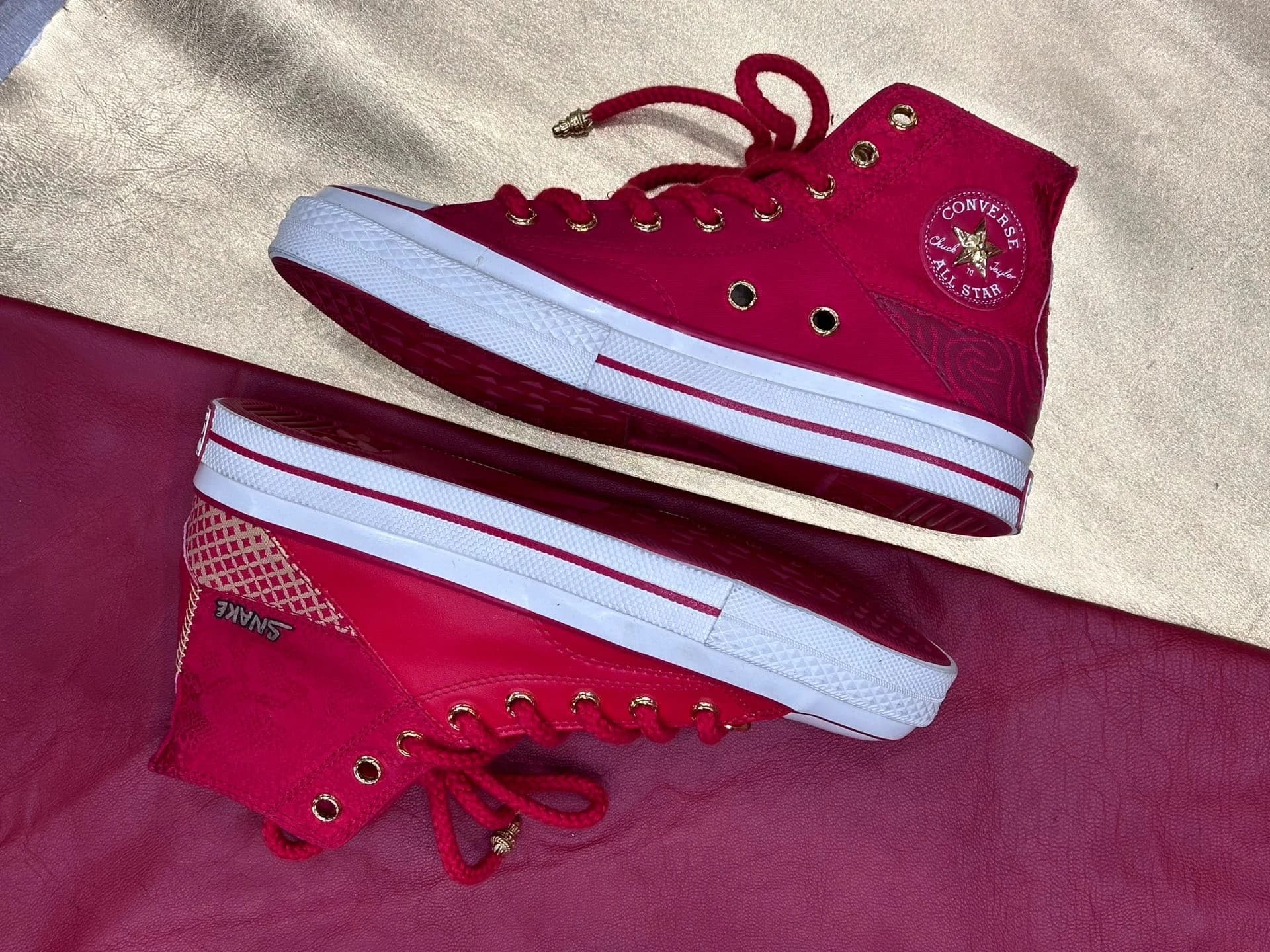 Кеды Chrome Hearts x Converse Chuck 70