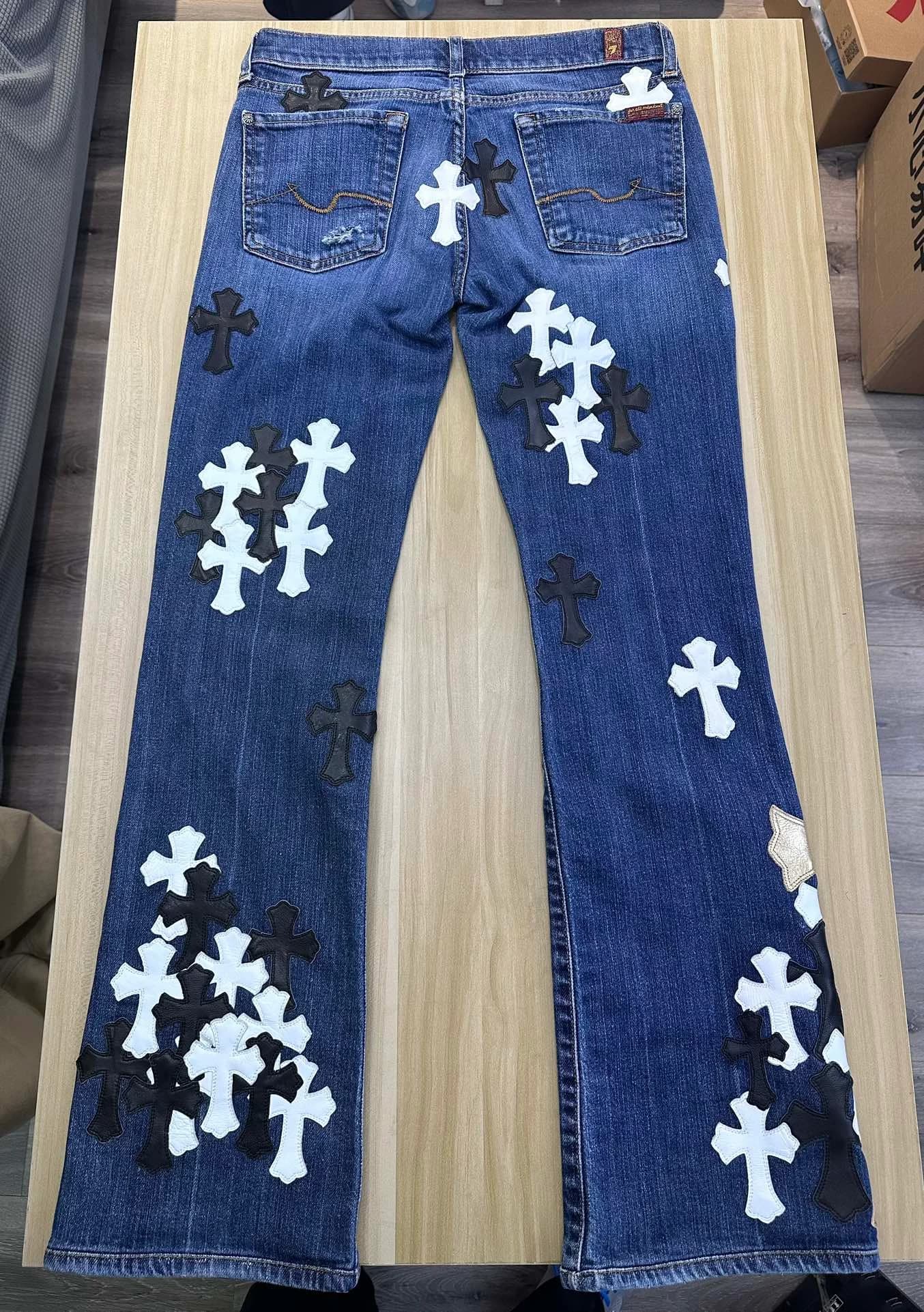 Джинсы Chrome Hearts