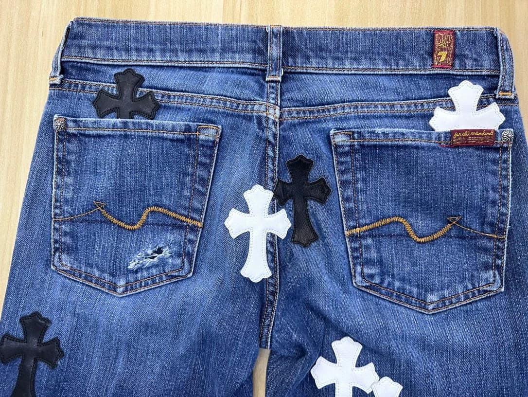 Джинсы Chrome Hearts