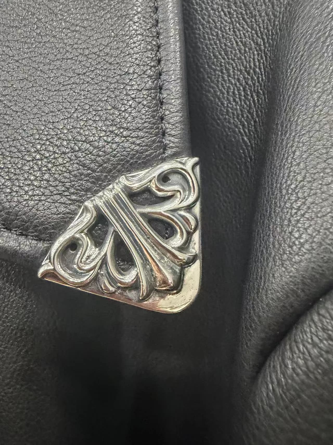 Кожаная куртка Chrome Hearts JJ Dean