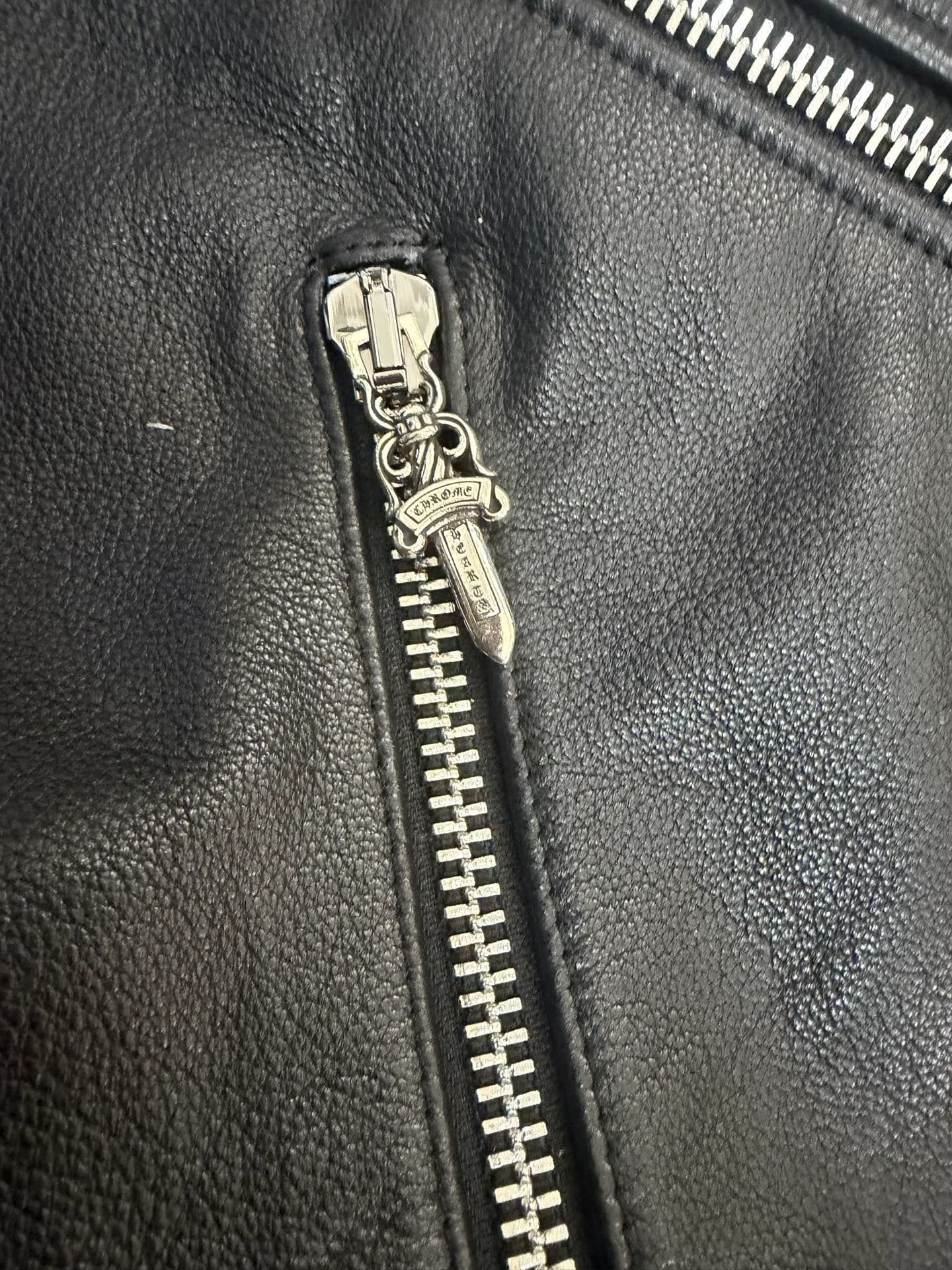 Кожаная куртка Chrome Hearts JJ Dean