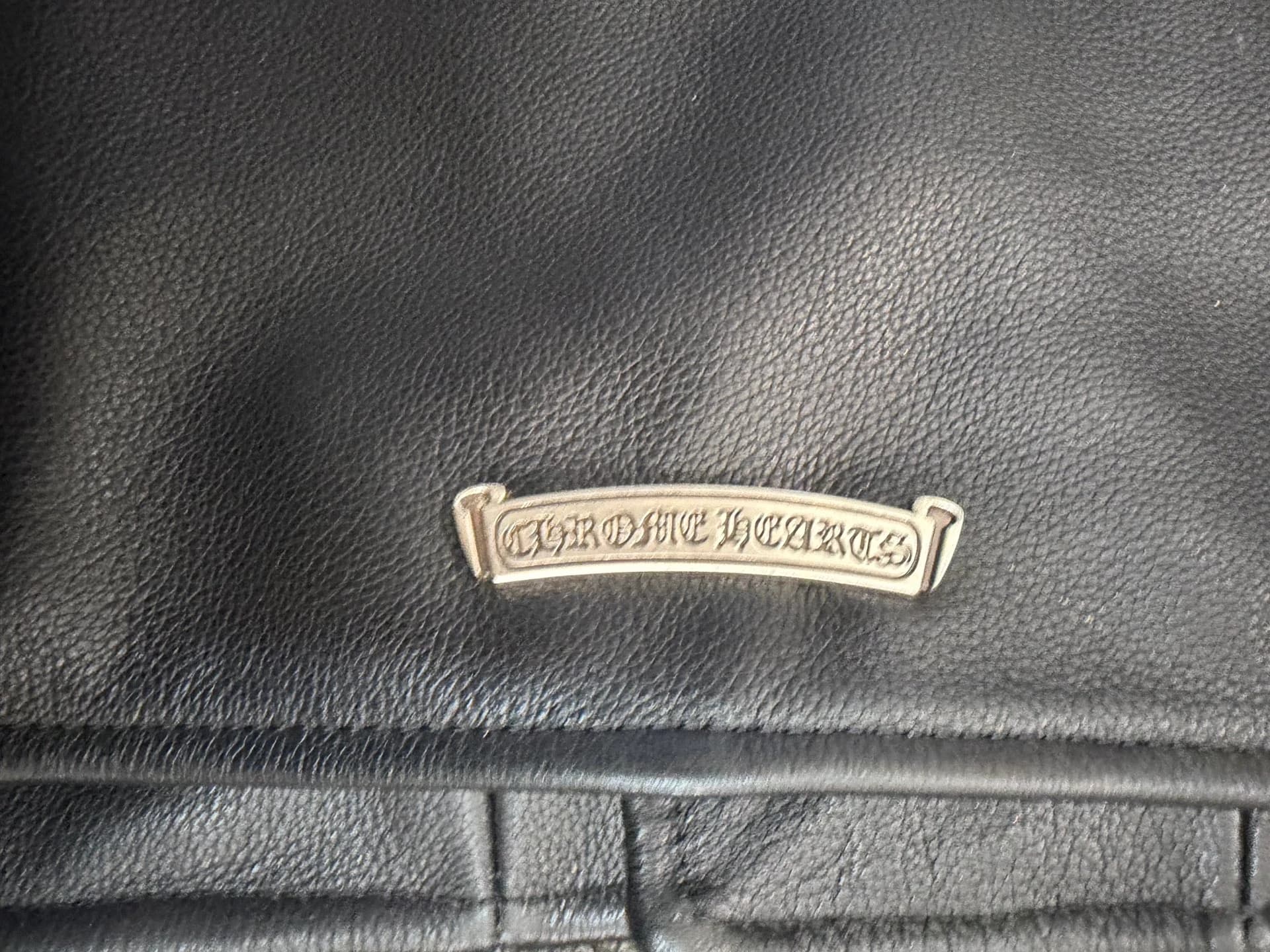 Кожаная куртка Chrome Hearts JJ Dean