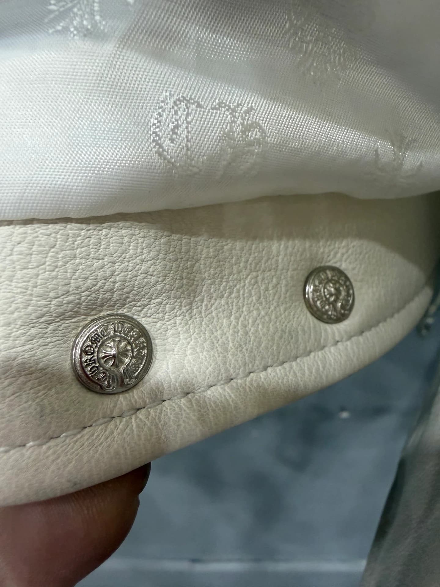 Кожаная куртка Chrome Hearts JJ Dean
