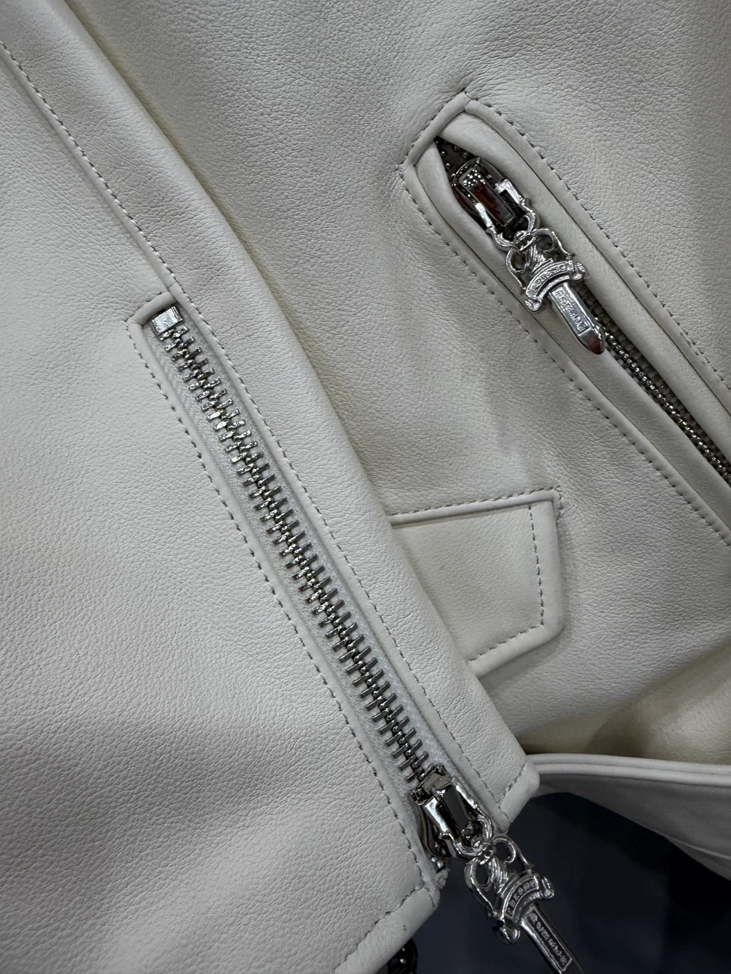 Кожаная куртка Chrome Hearts JJ Dean