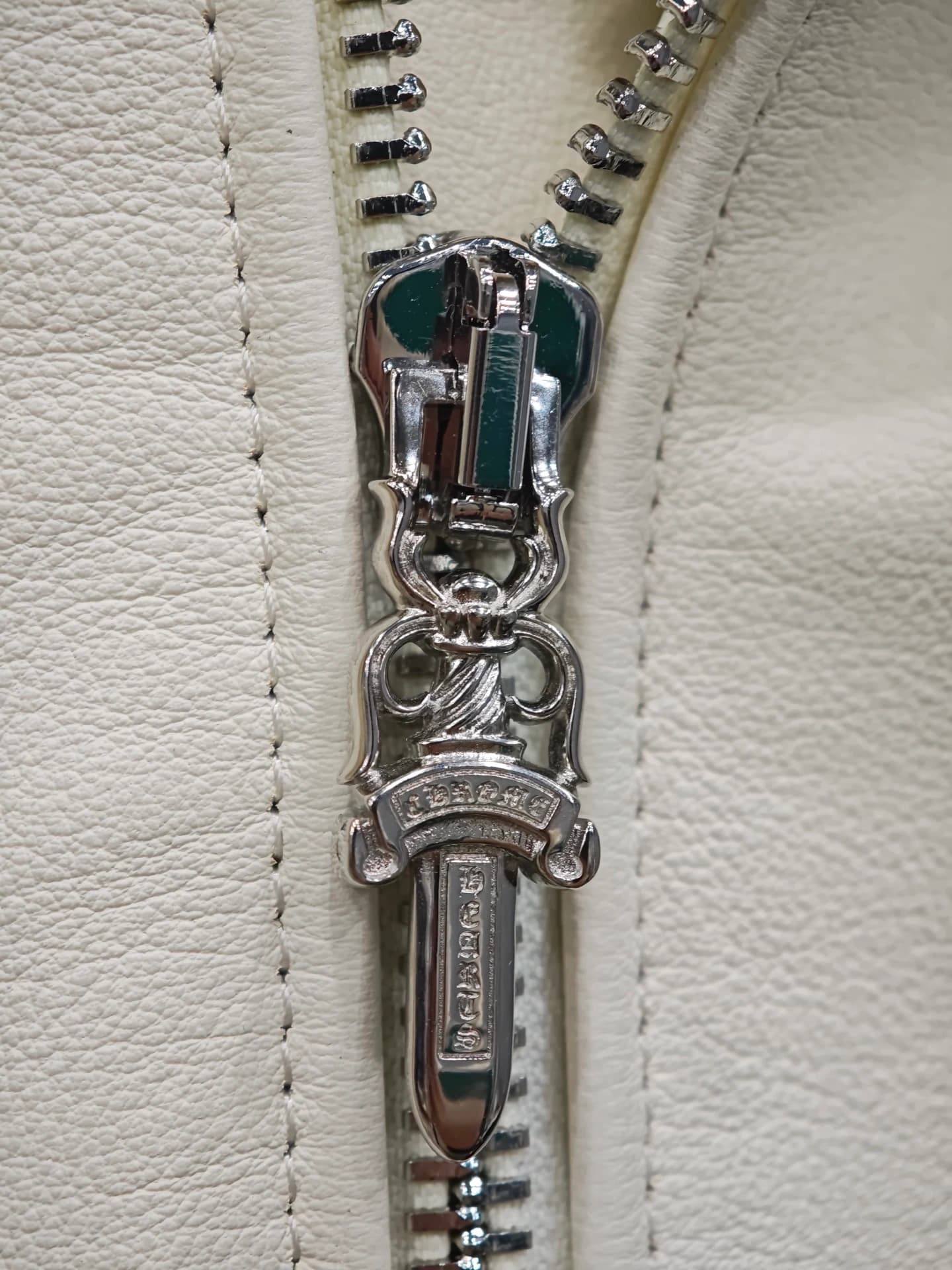 Кожаная куртка Chrome Hearts JJ Dean