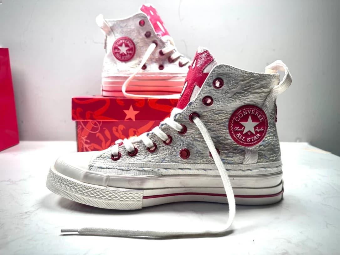 Кеды Chrome Hearts x Converse Chuck 70