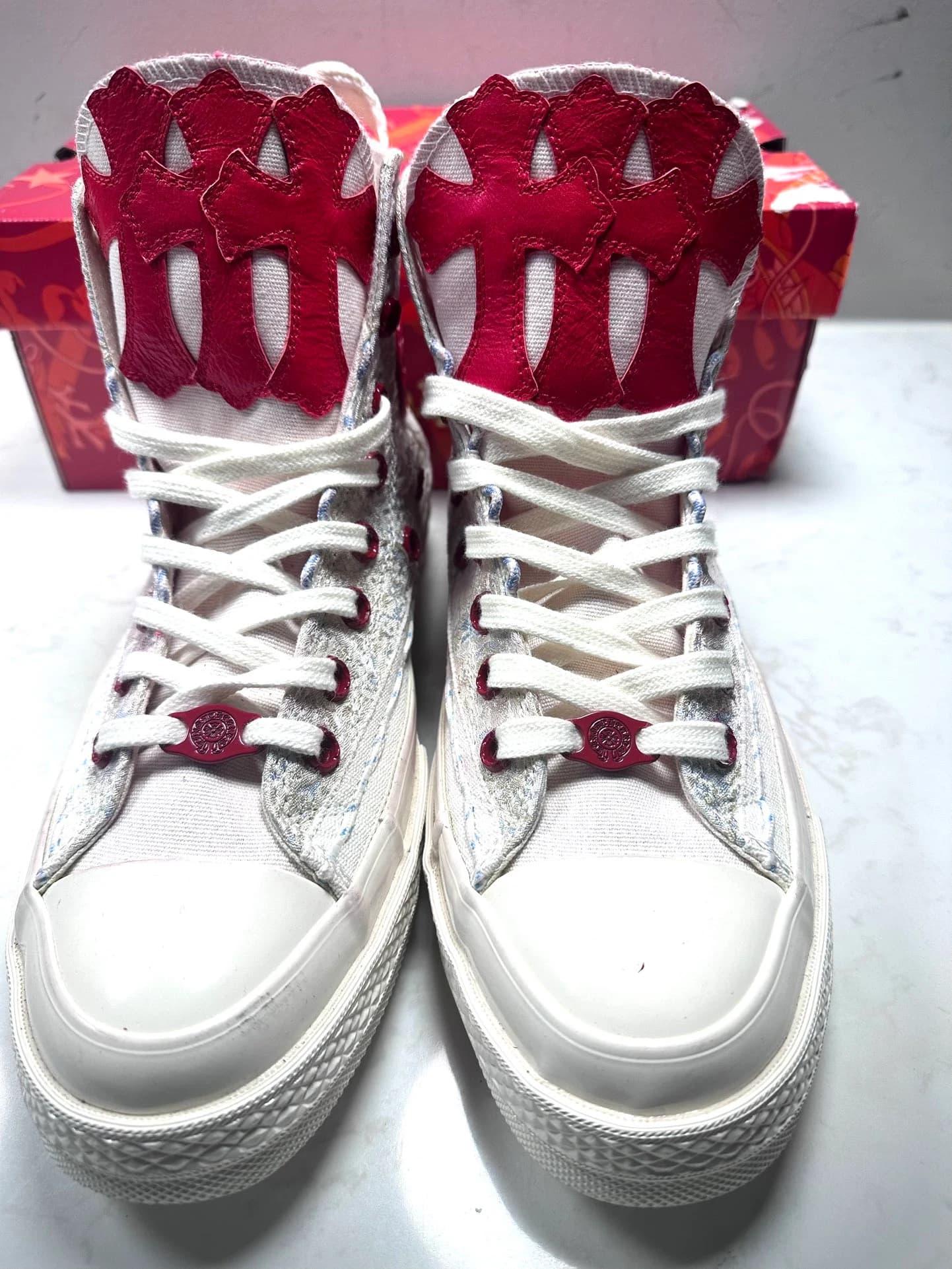 Кеды Chrome Hearts x Converse Chuck 70
