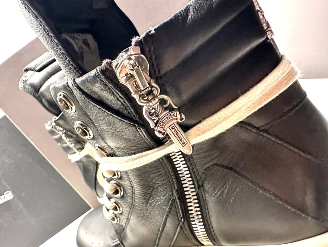 Chrome Hearts x Rick Owens Кеды Geobasket