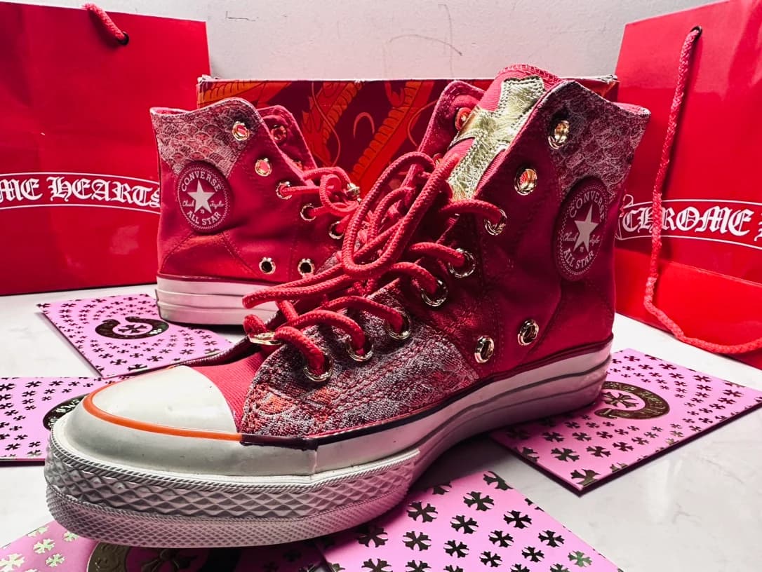 Chrome Hearts x Converse Кеды Chuck Taylor All Star 1970s