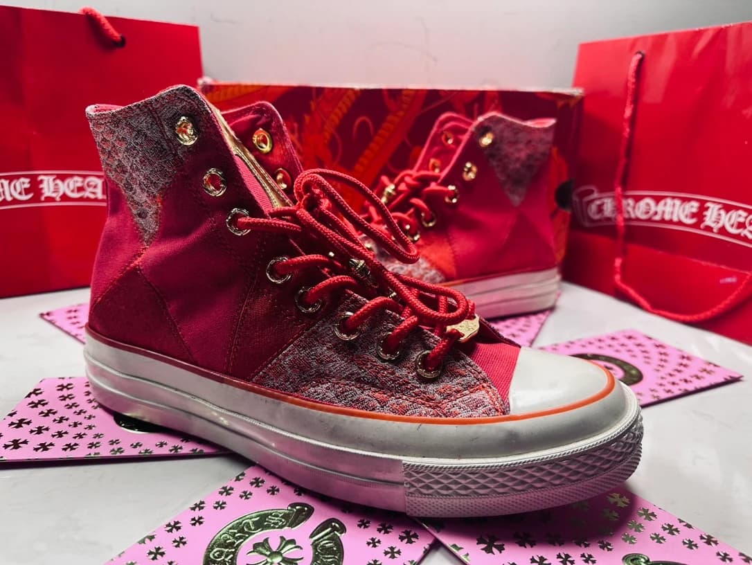 Chrome Hearts x Converse Кеды Chuck Taylor All Star 1970s
