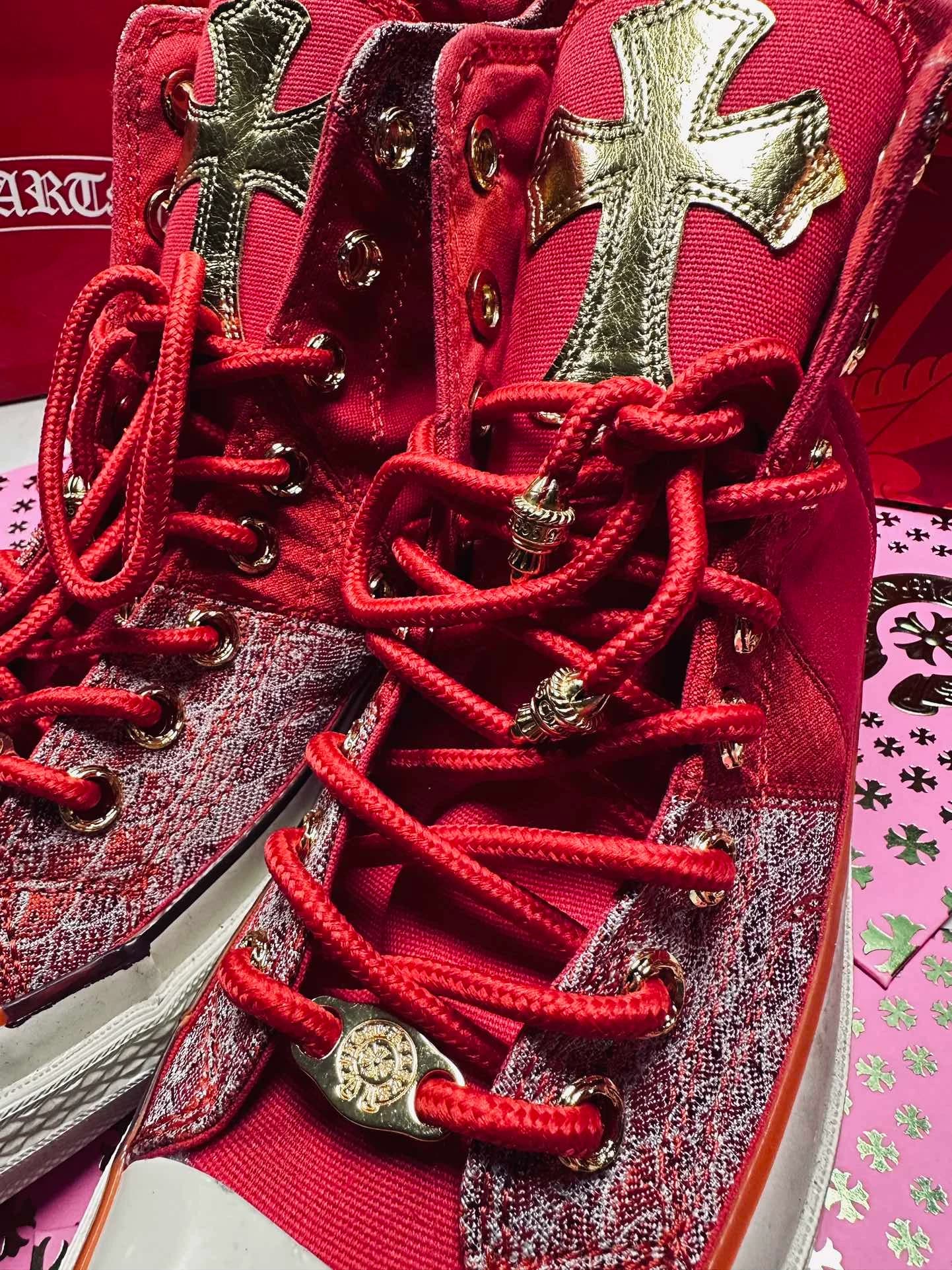 Chrome Hearts x Converse Кеды Chuck Taylor All Star 1970s