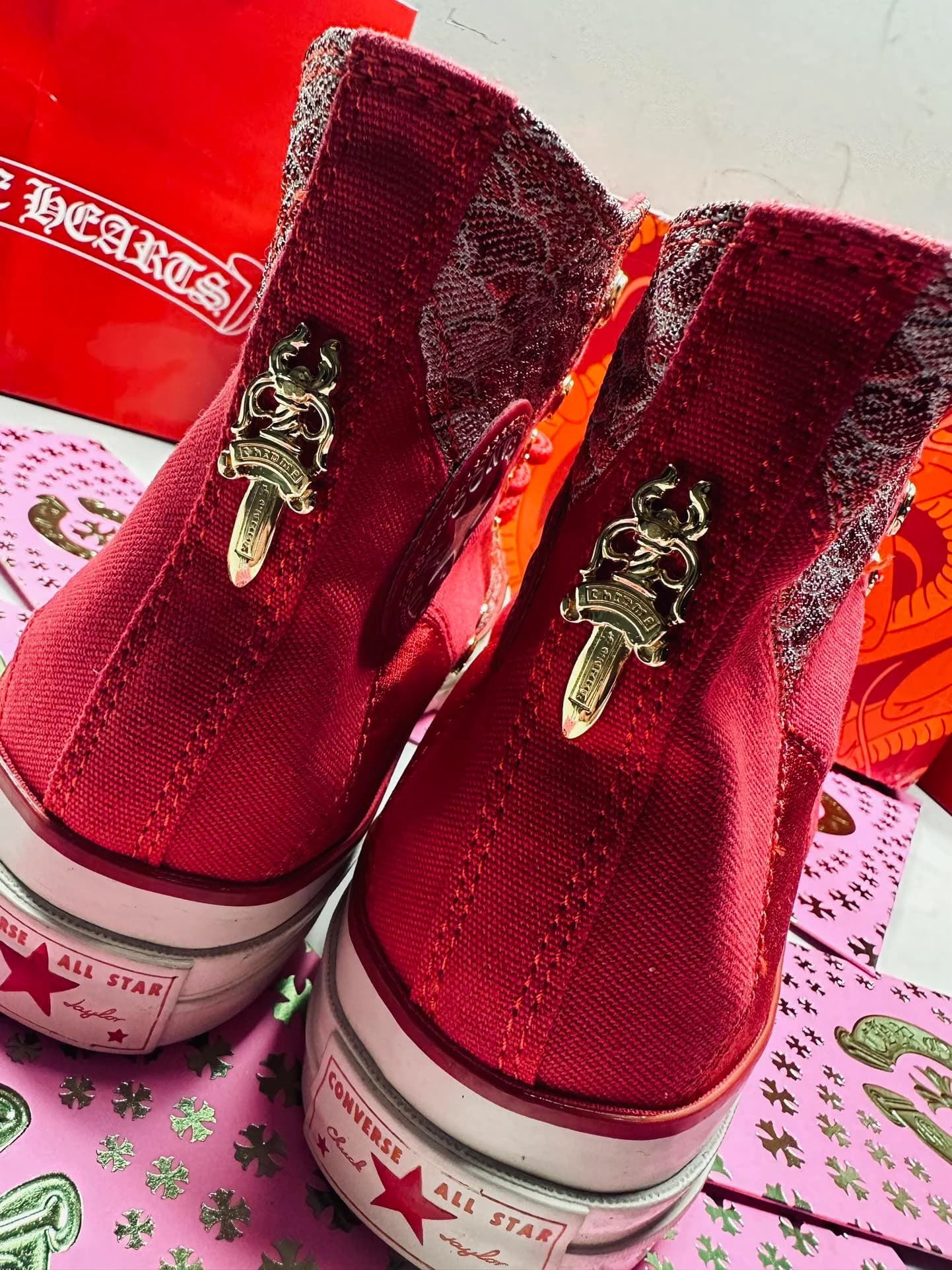 Chrome Hearts x Converse Кеды Chuck Taylor All Star 1970s