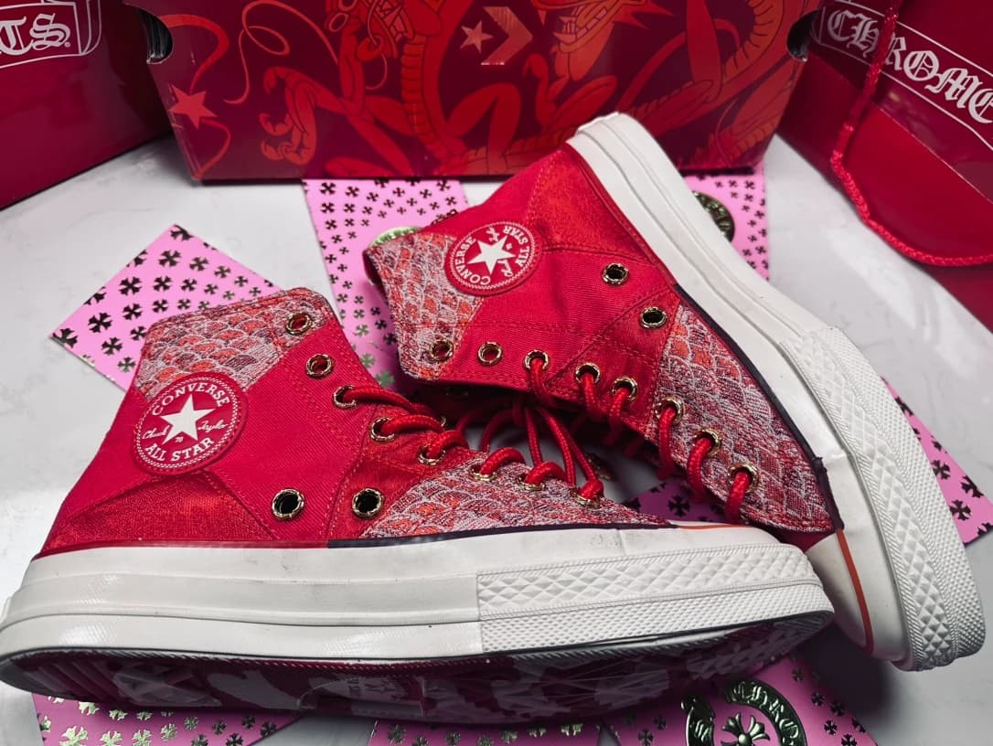 Chrome Hearts x Converse Кеды Chuck Taylor All Star 1970s