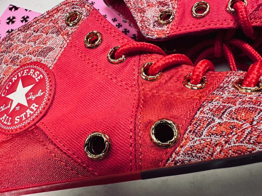 Chrome Hearts x Converse Кеды Chuck Taylor All Star 1970s