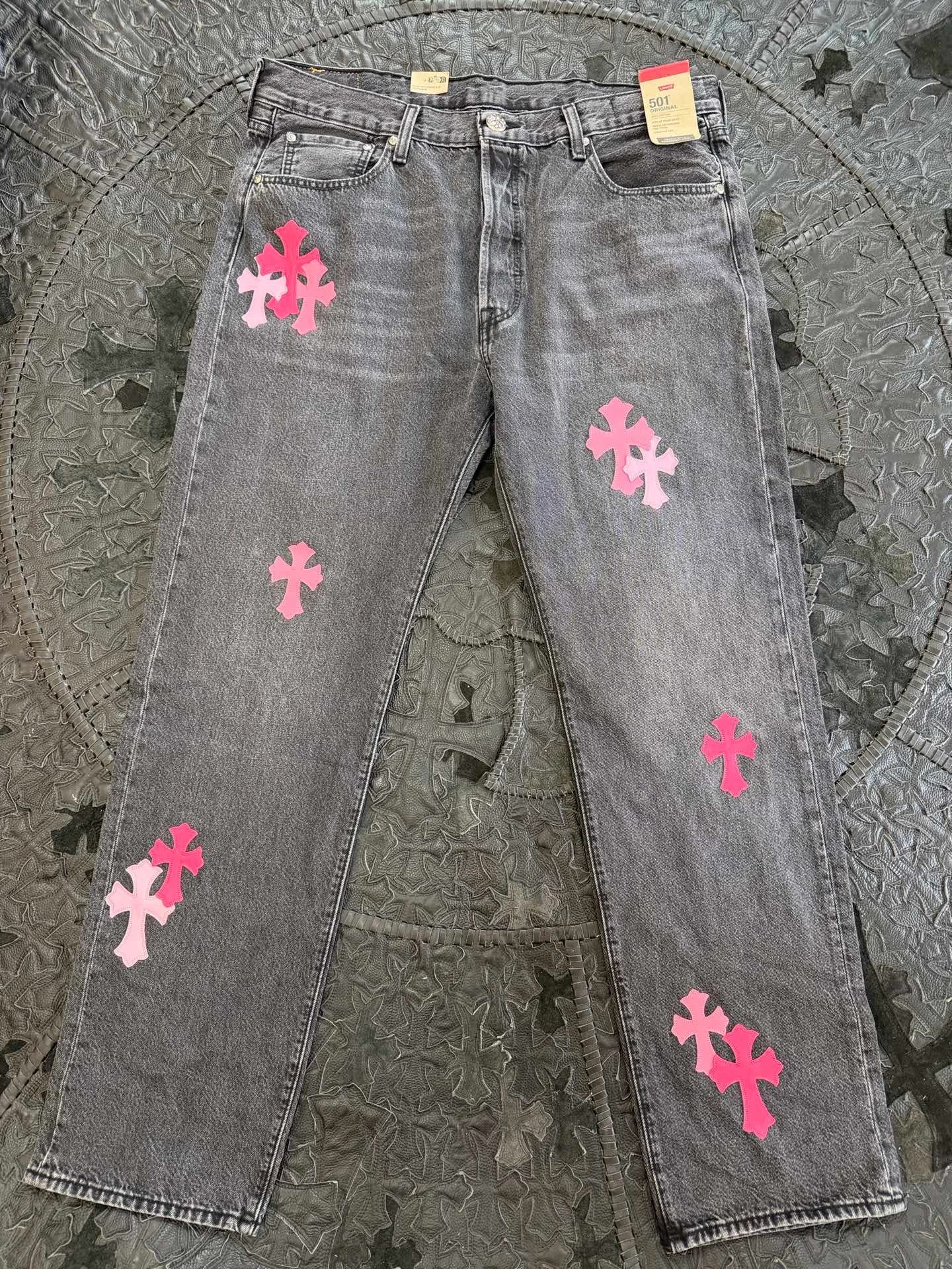 Chrome Hearts x Levi's Джинсы 501