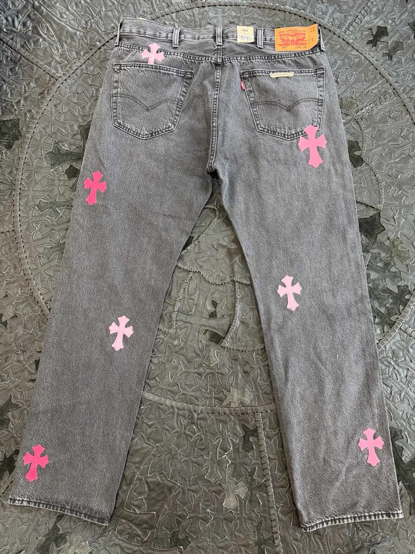 Chrome Hearts x Levi's Джинсы 501