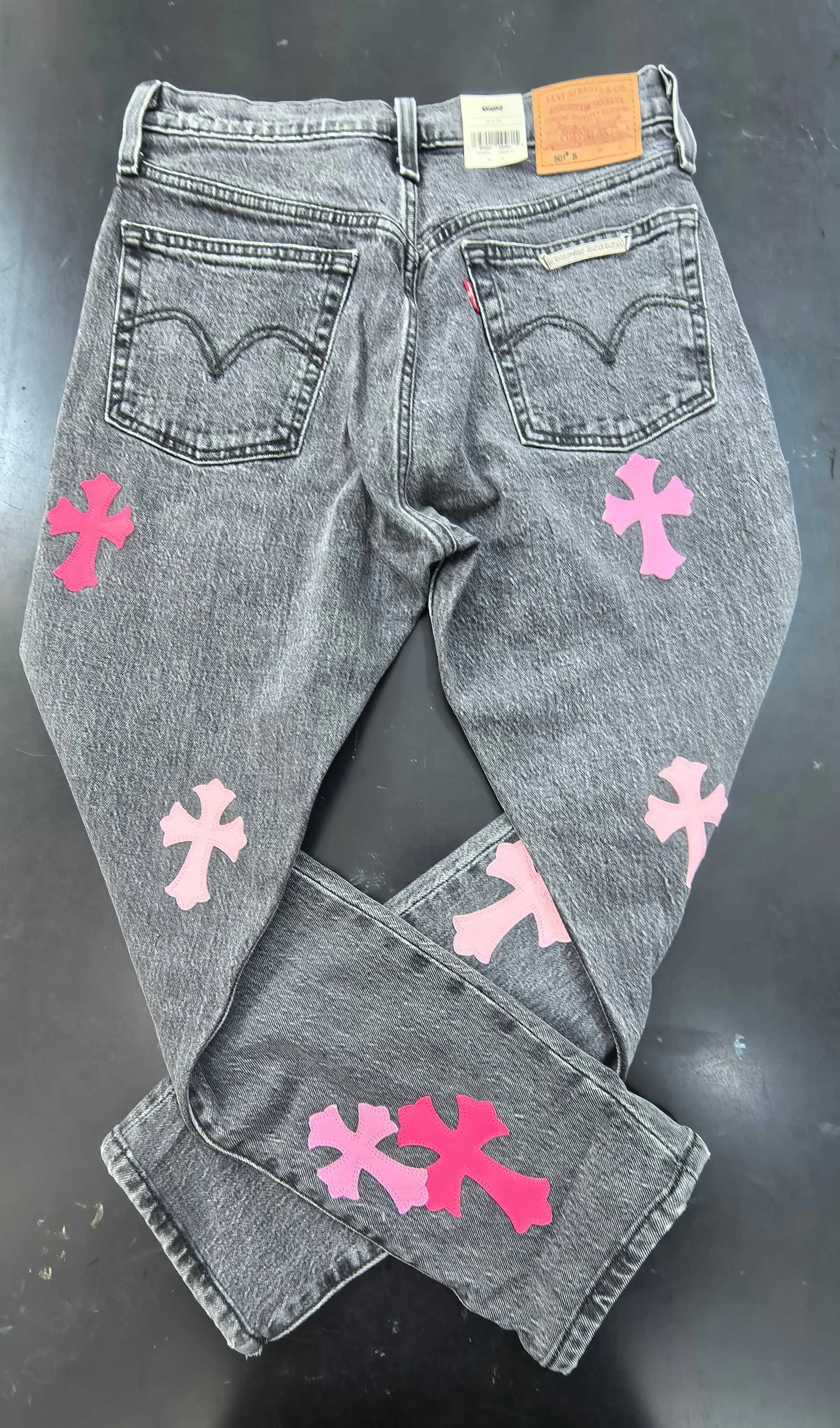 Chrome Hearts x Levi's Джинсы 501