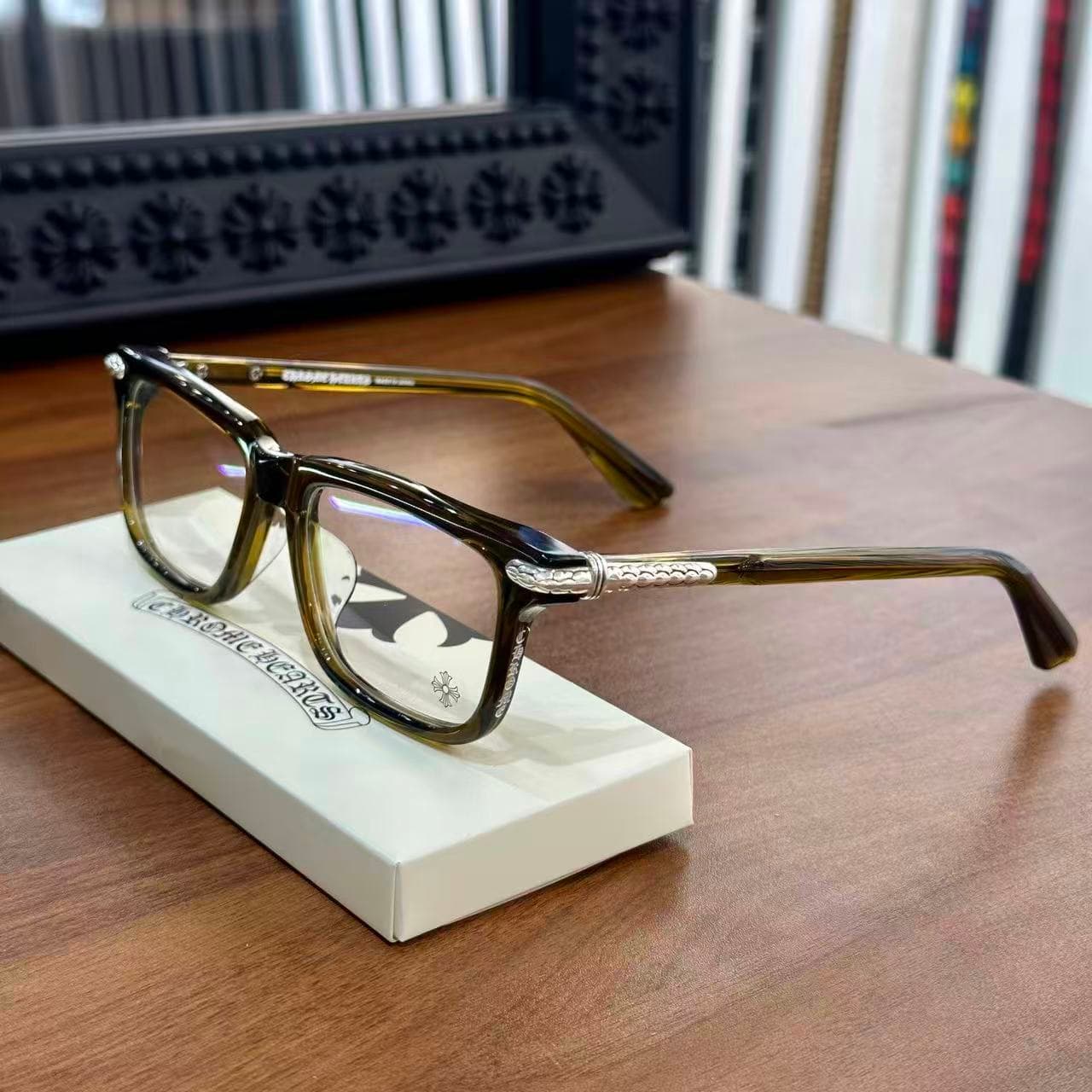 Очки Chrome Hearts LITTLE DINGER