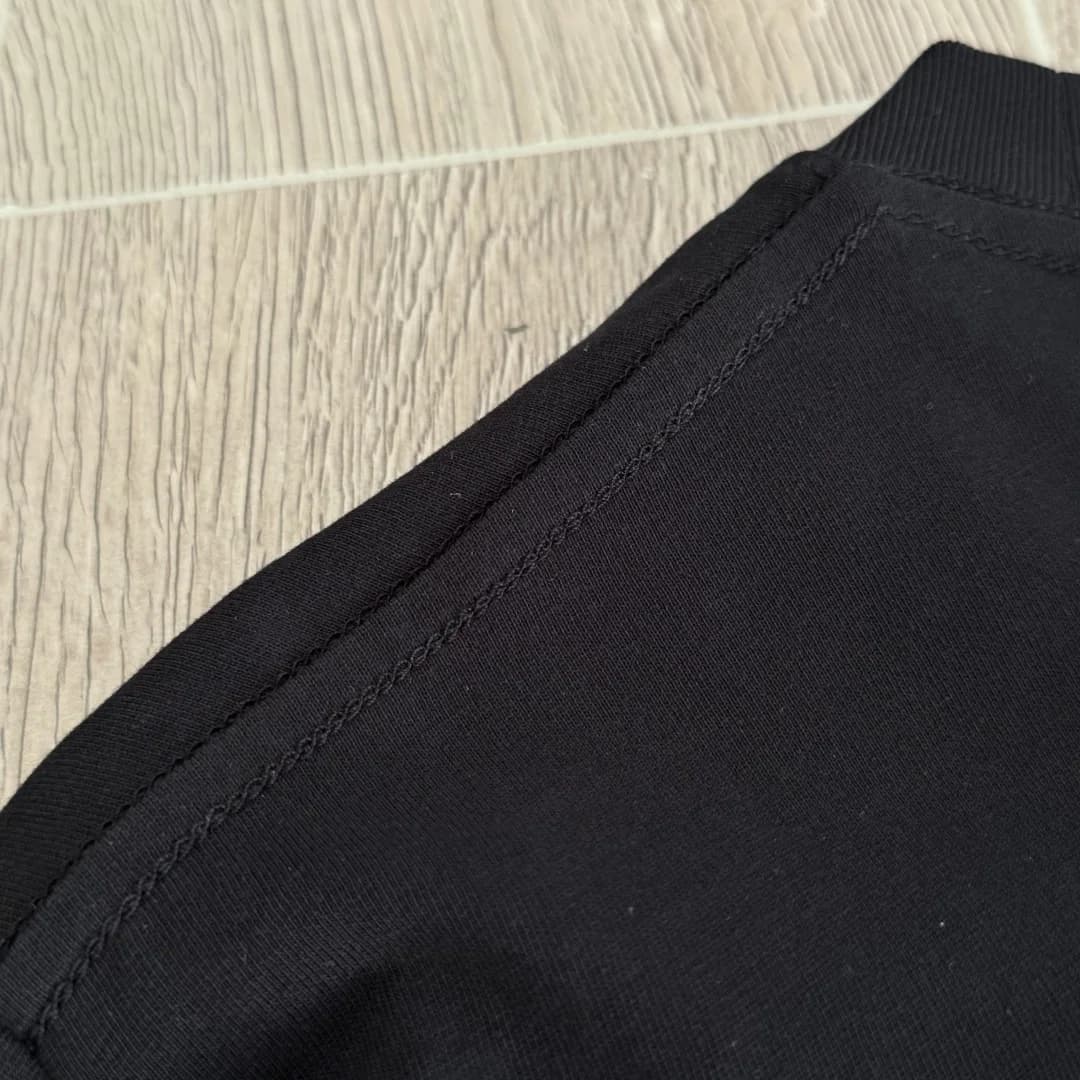 Принт с логотипом Chrome Hearts на нижней части лонгслива
